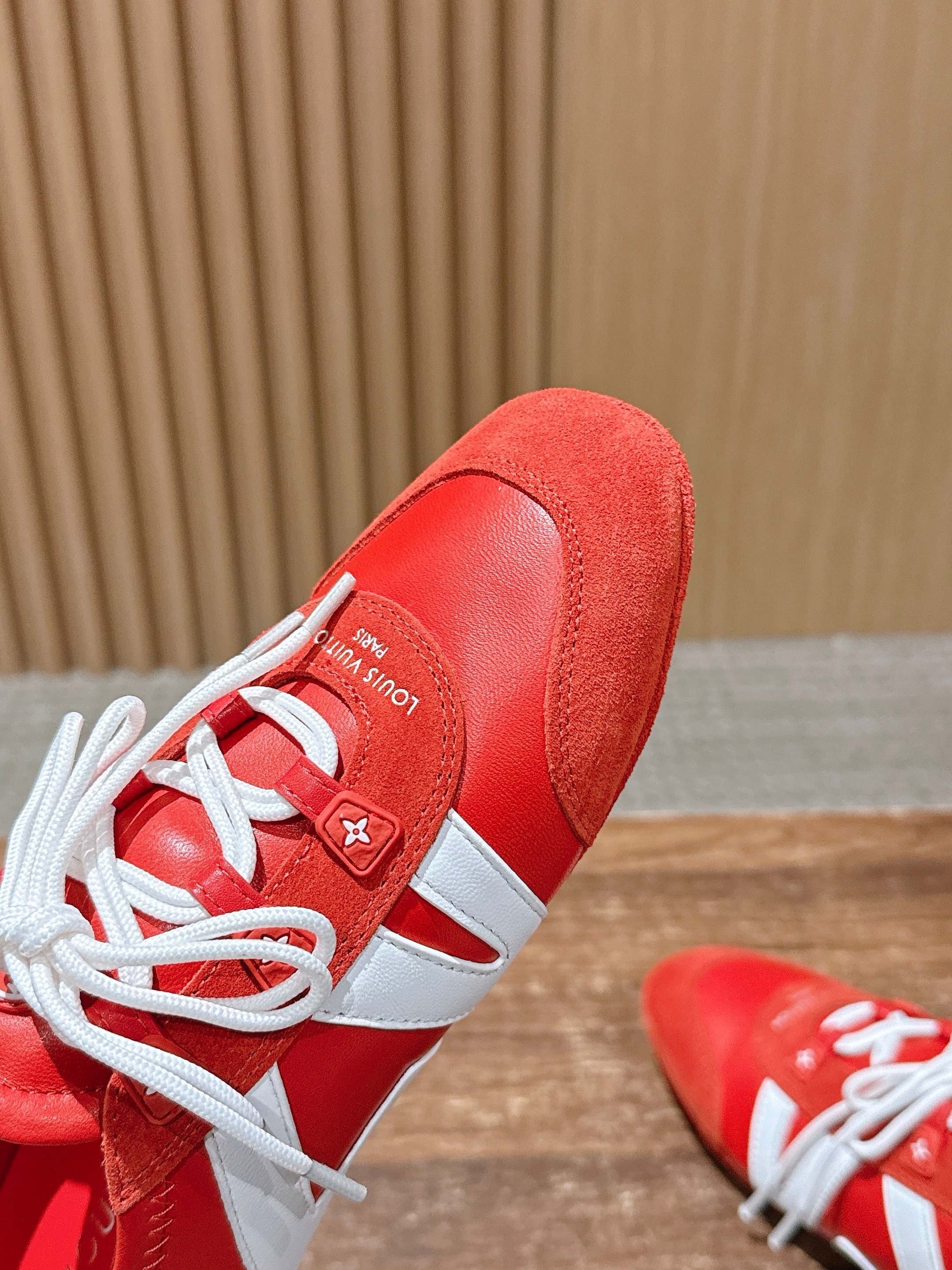 Red white and White red Shoes