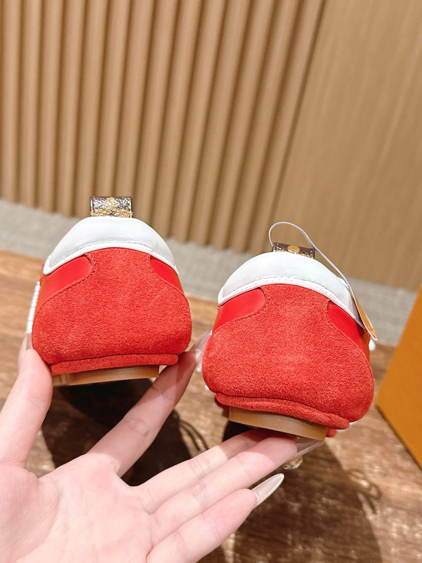Red white and White red Shoes
