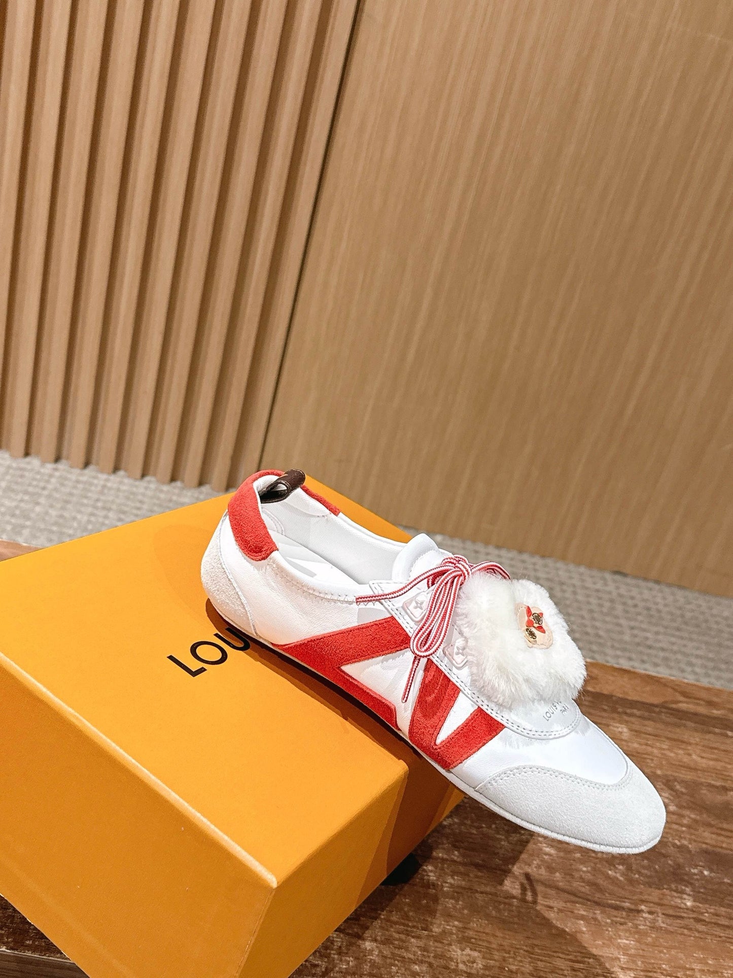 Red white and White red Shoes