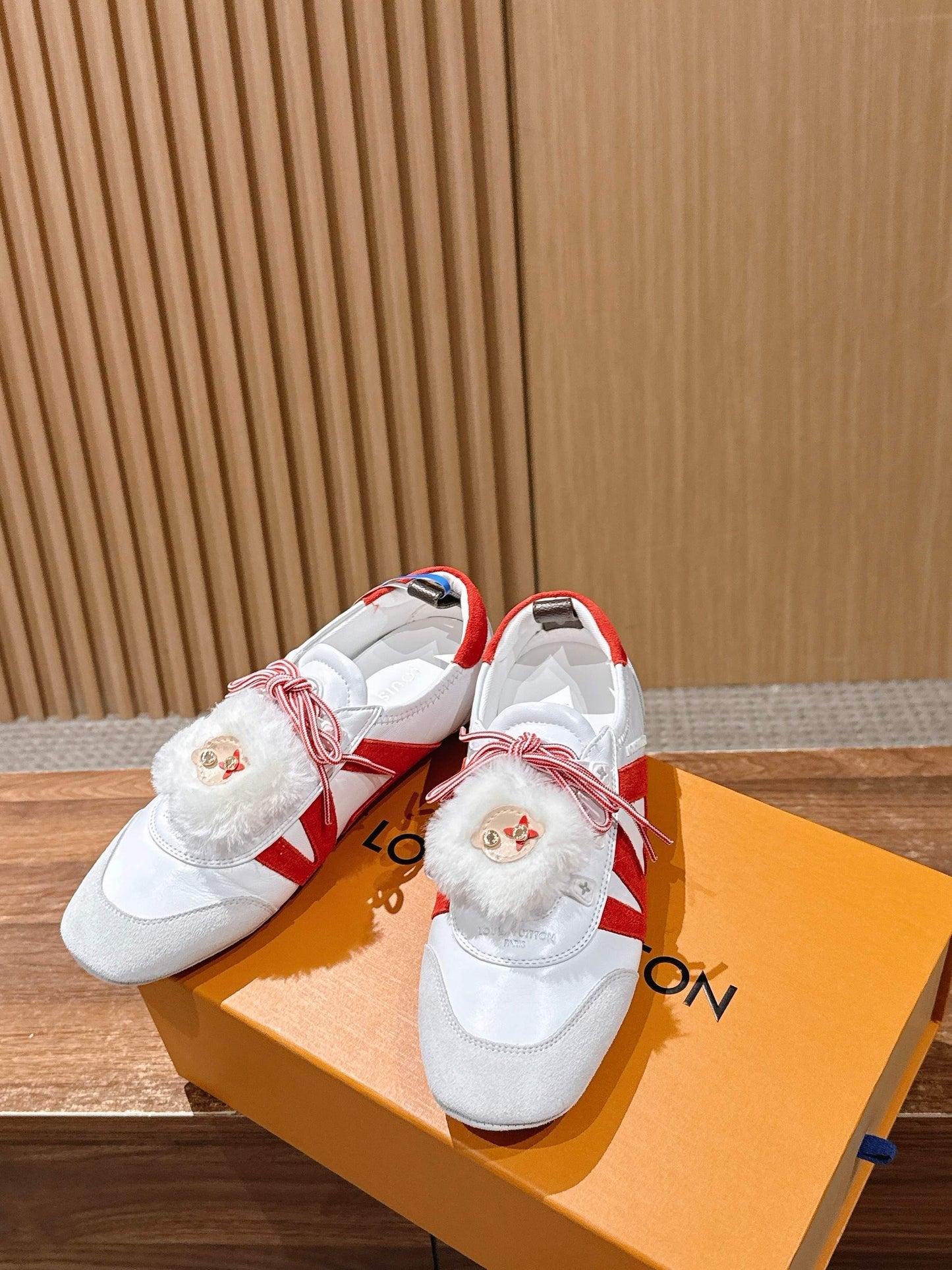 Red white and White red Shoes
