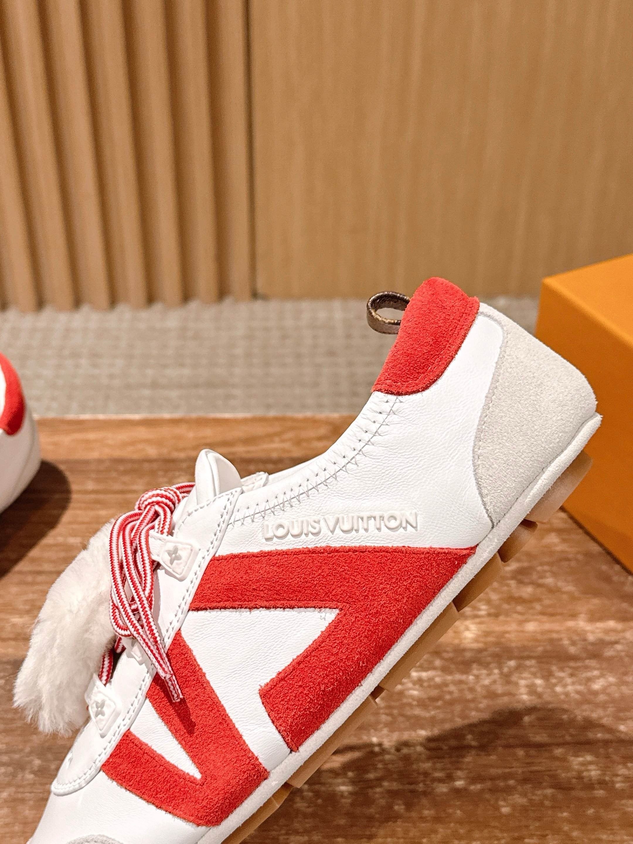 Red white and White red Shoes