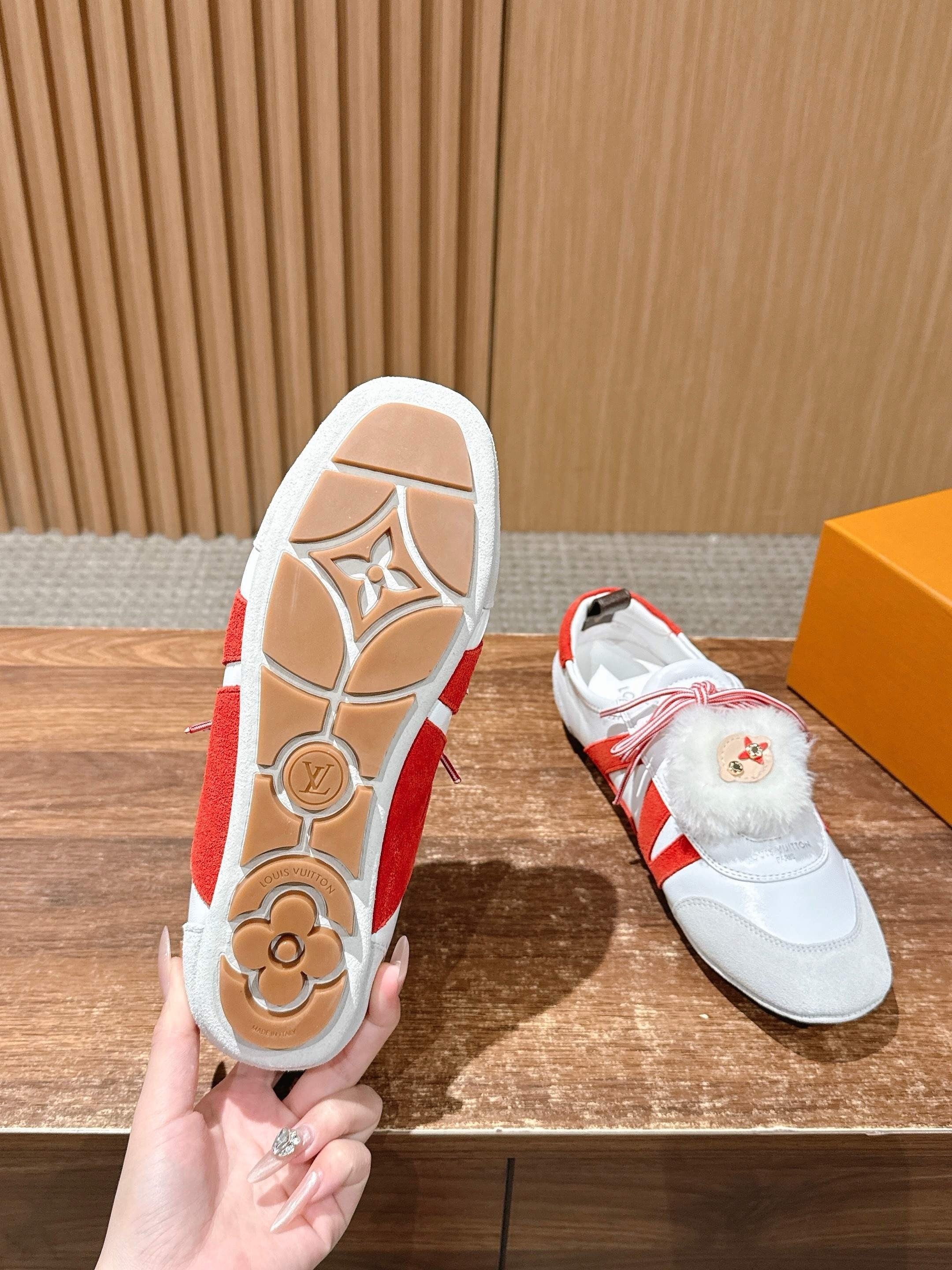 Red white and White red Shoes