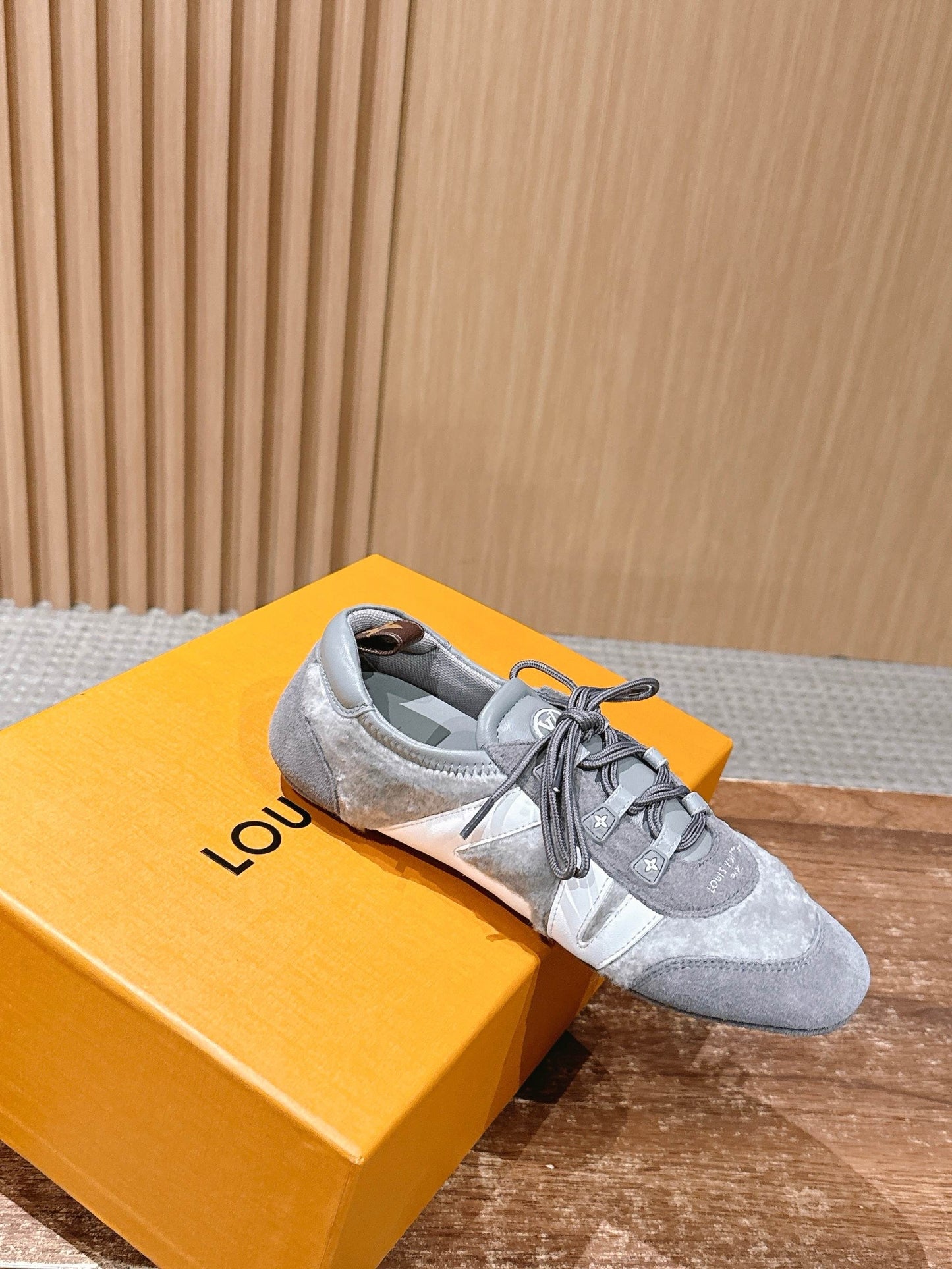Brown grey, Grey and Black Shoes