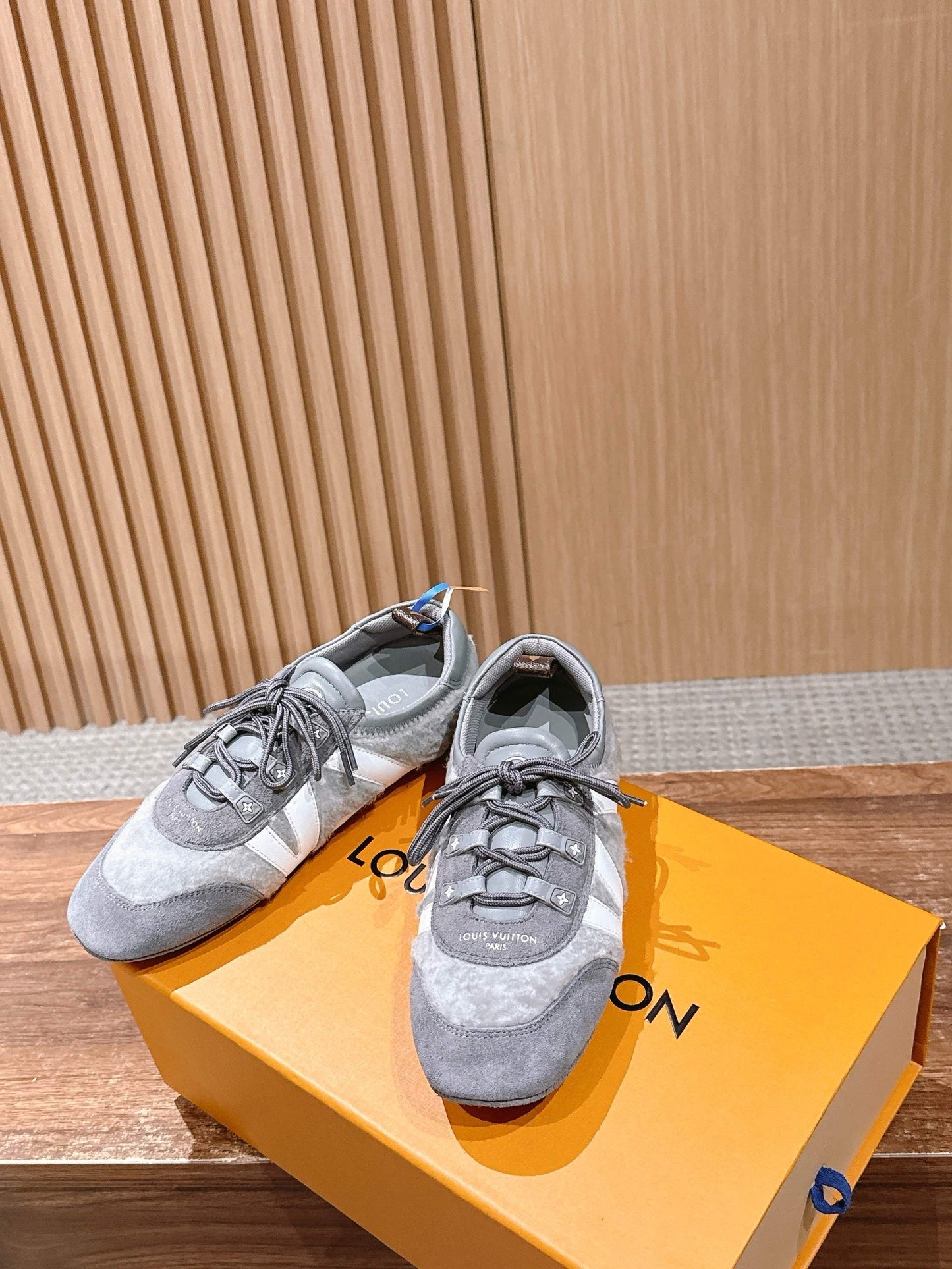 Brown grey, Grey and Black Shoes