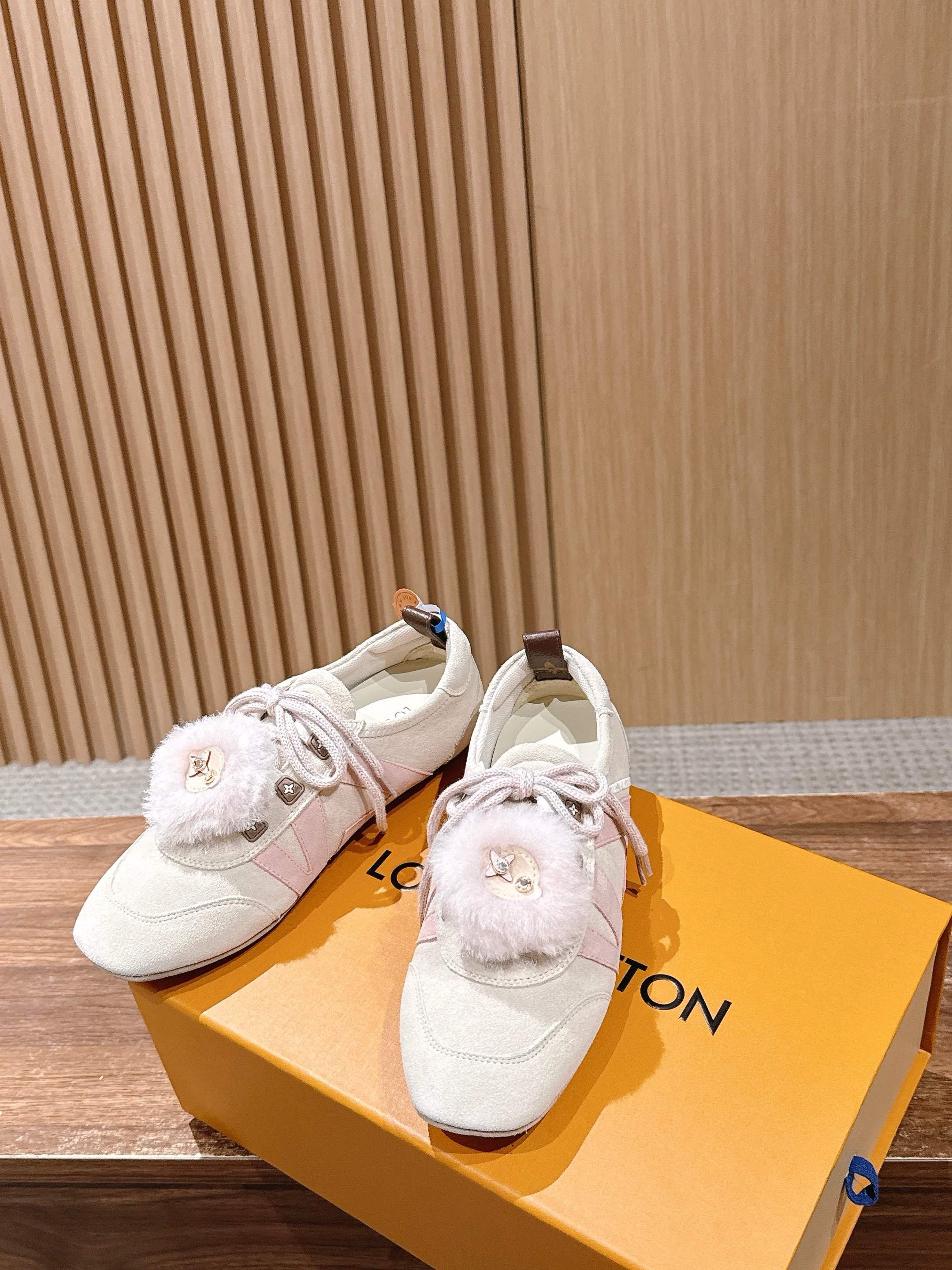 Blue and off-white Shoes