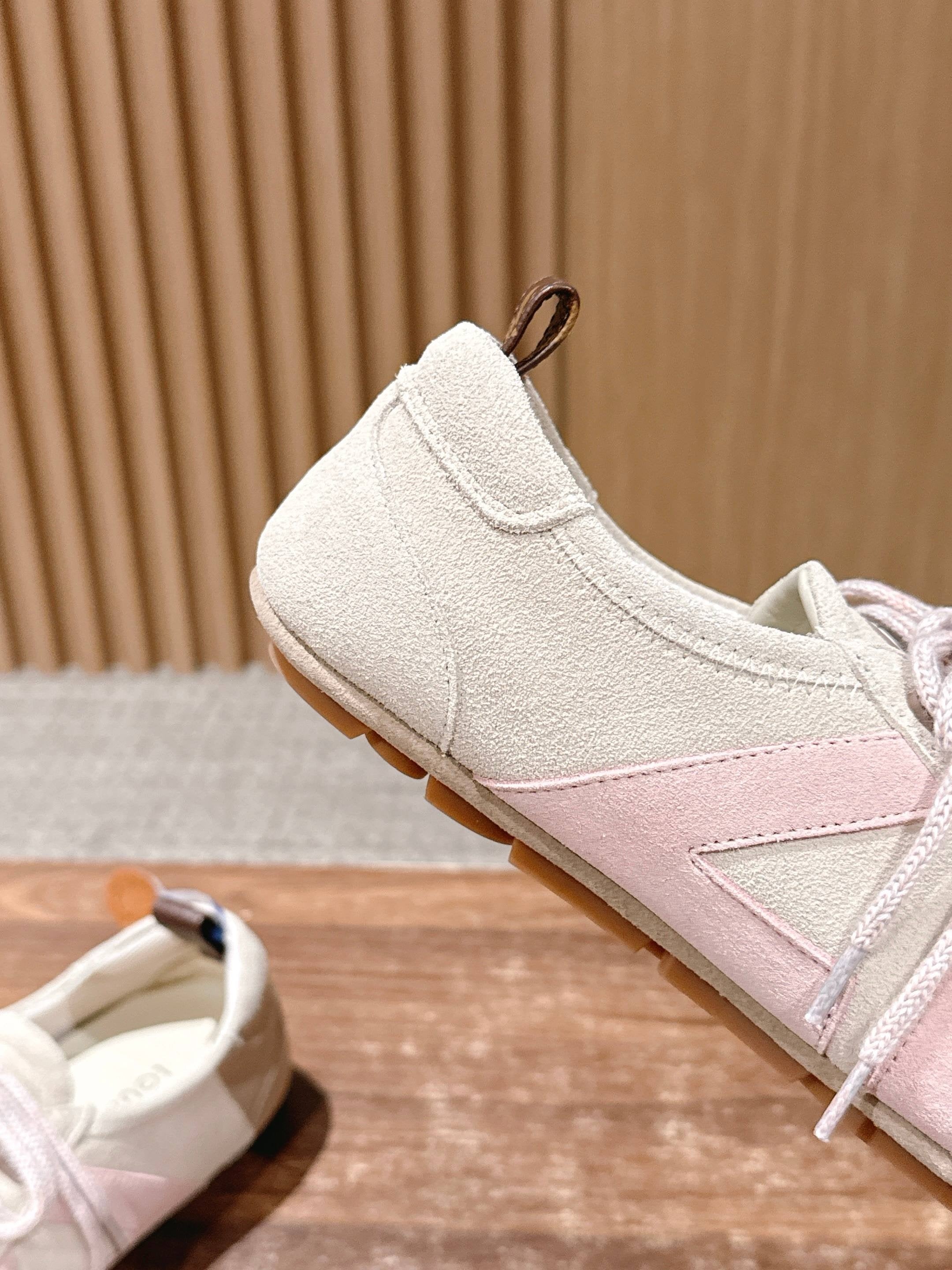 Blue and off-white Shoes