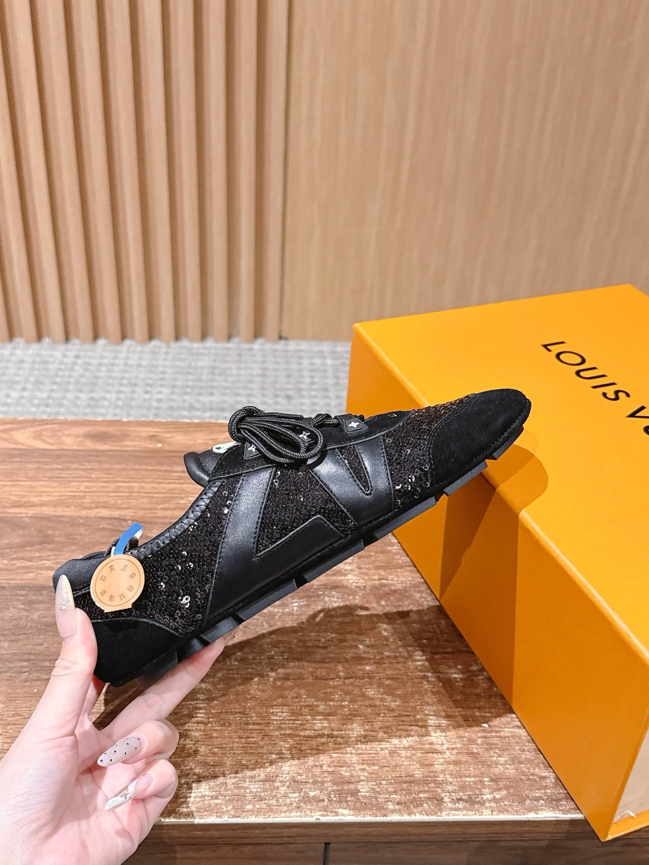 Black blue and Black Shoes