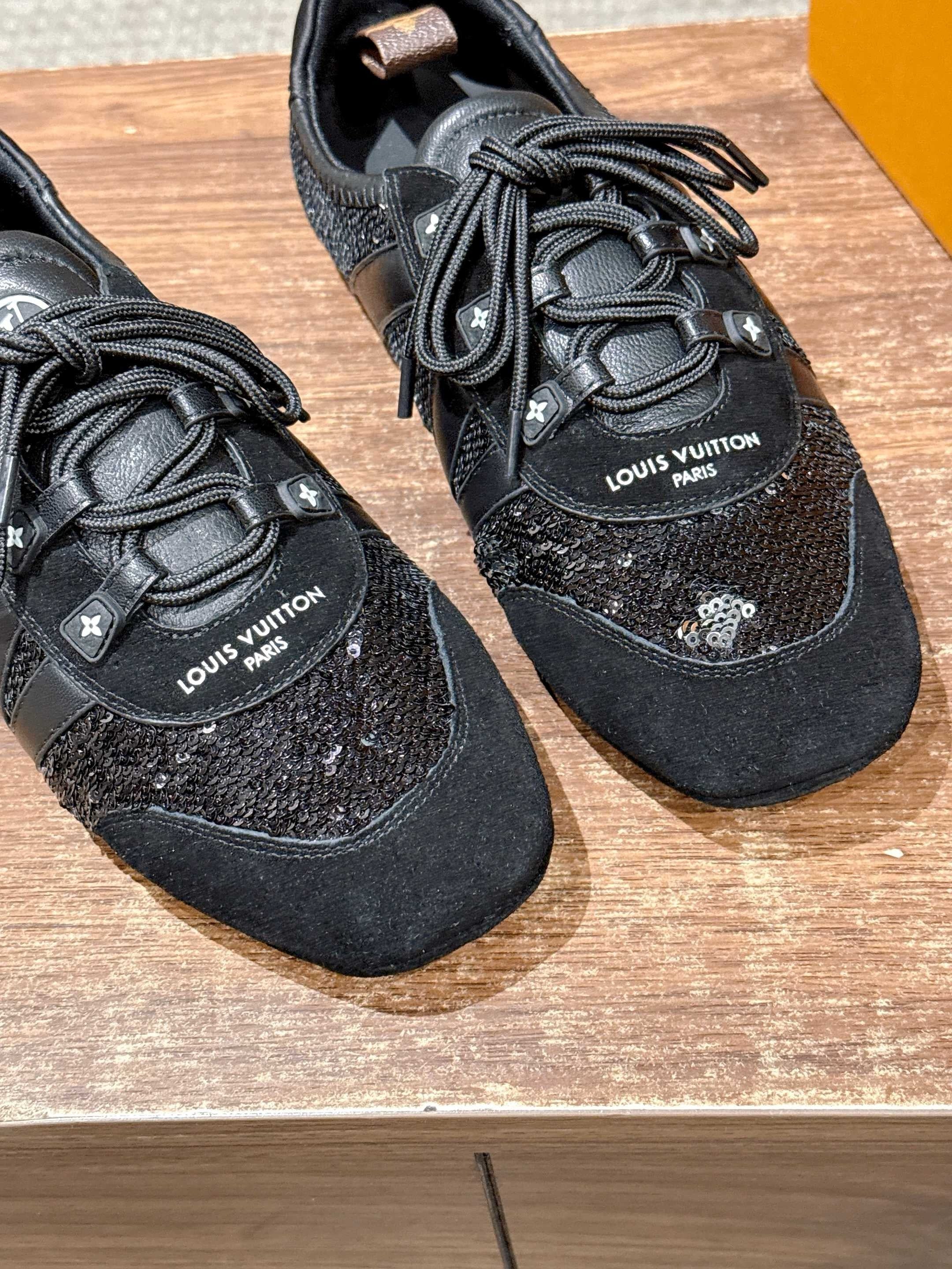 Black blue and Black Shoes