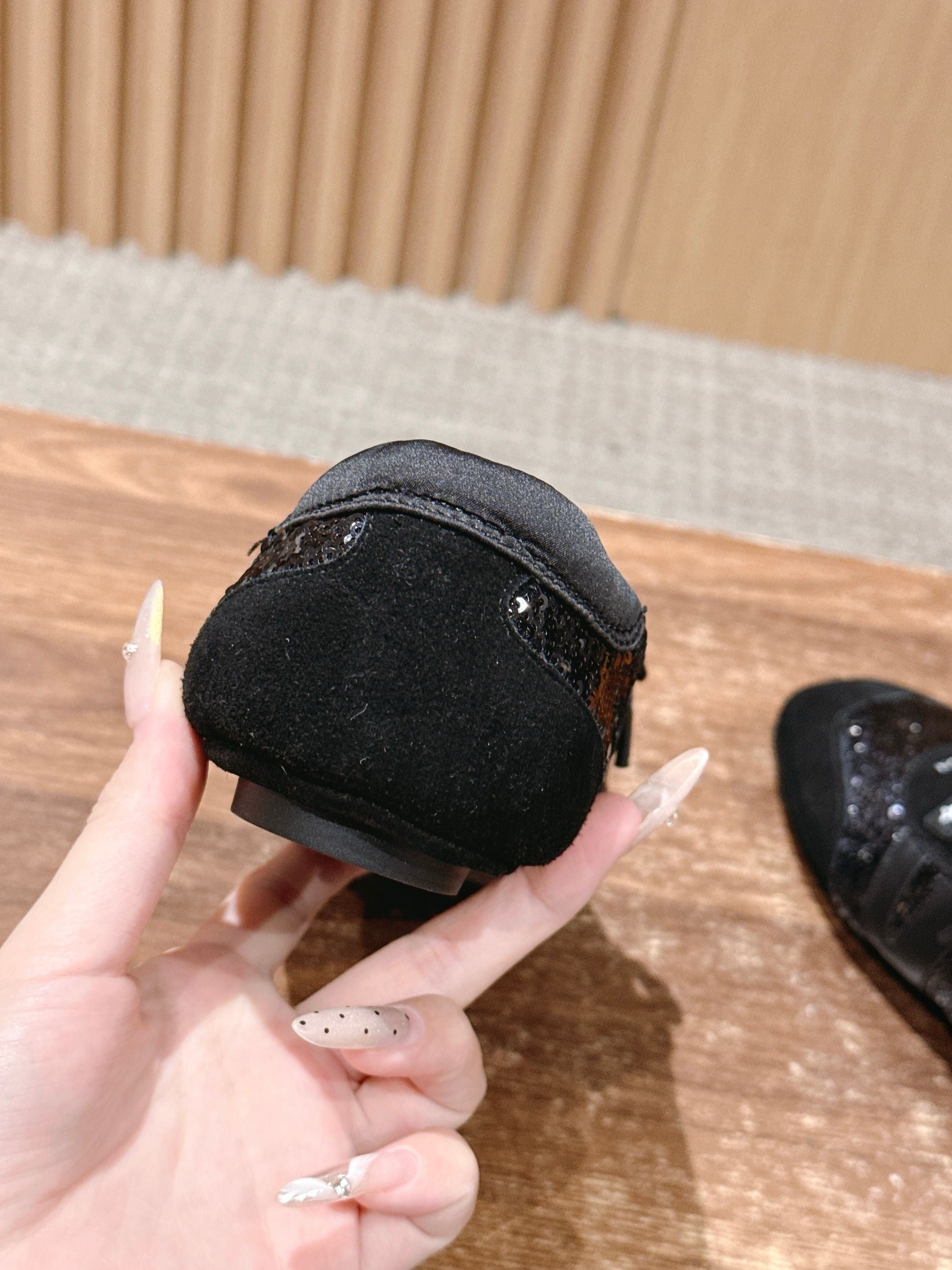 Black blue and Black Shoes