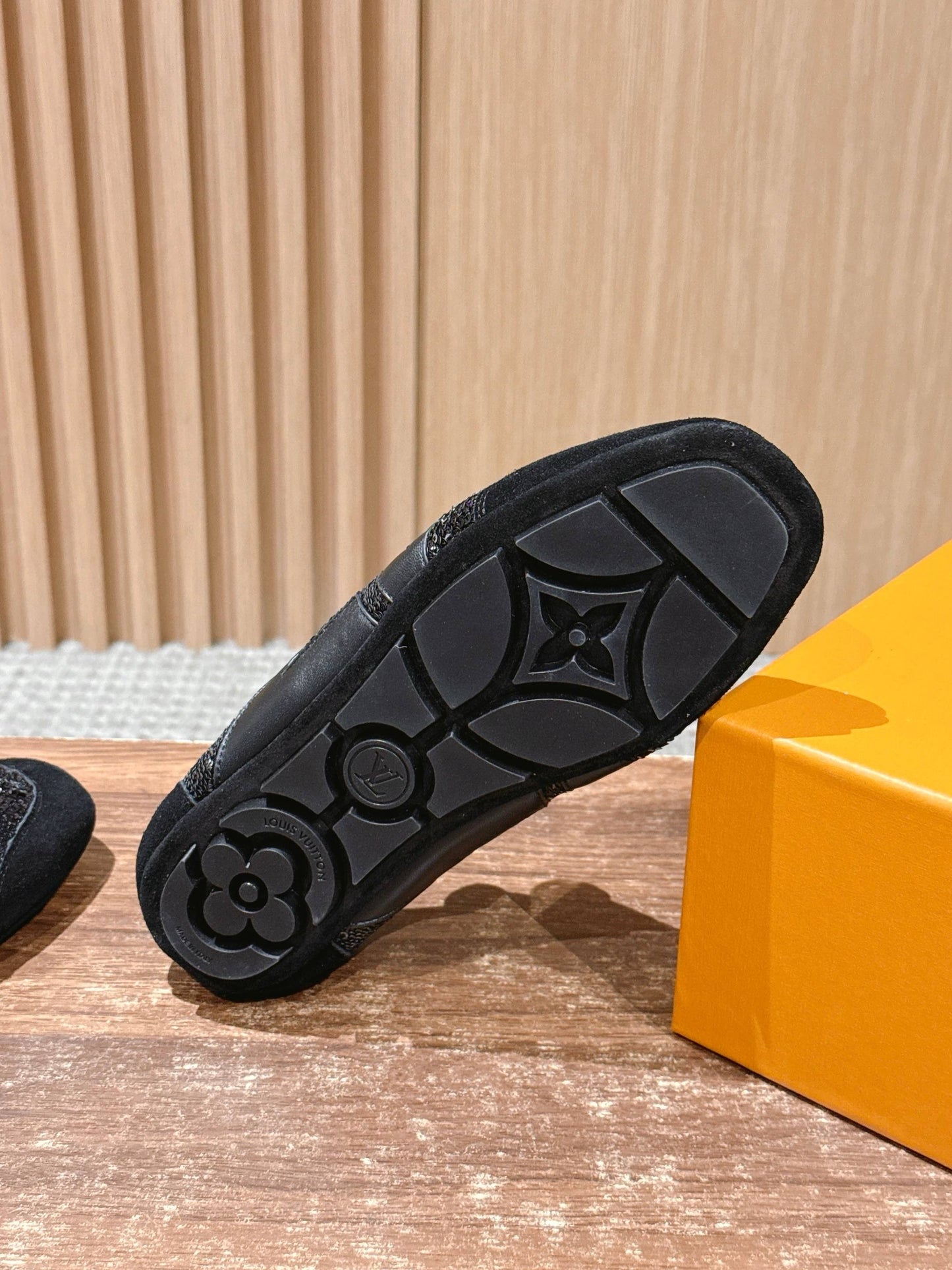 Black blue and Black Shoes