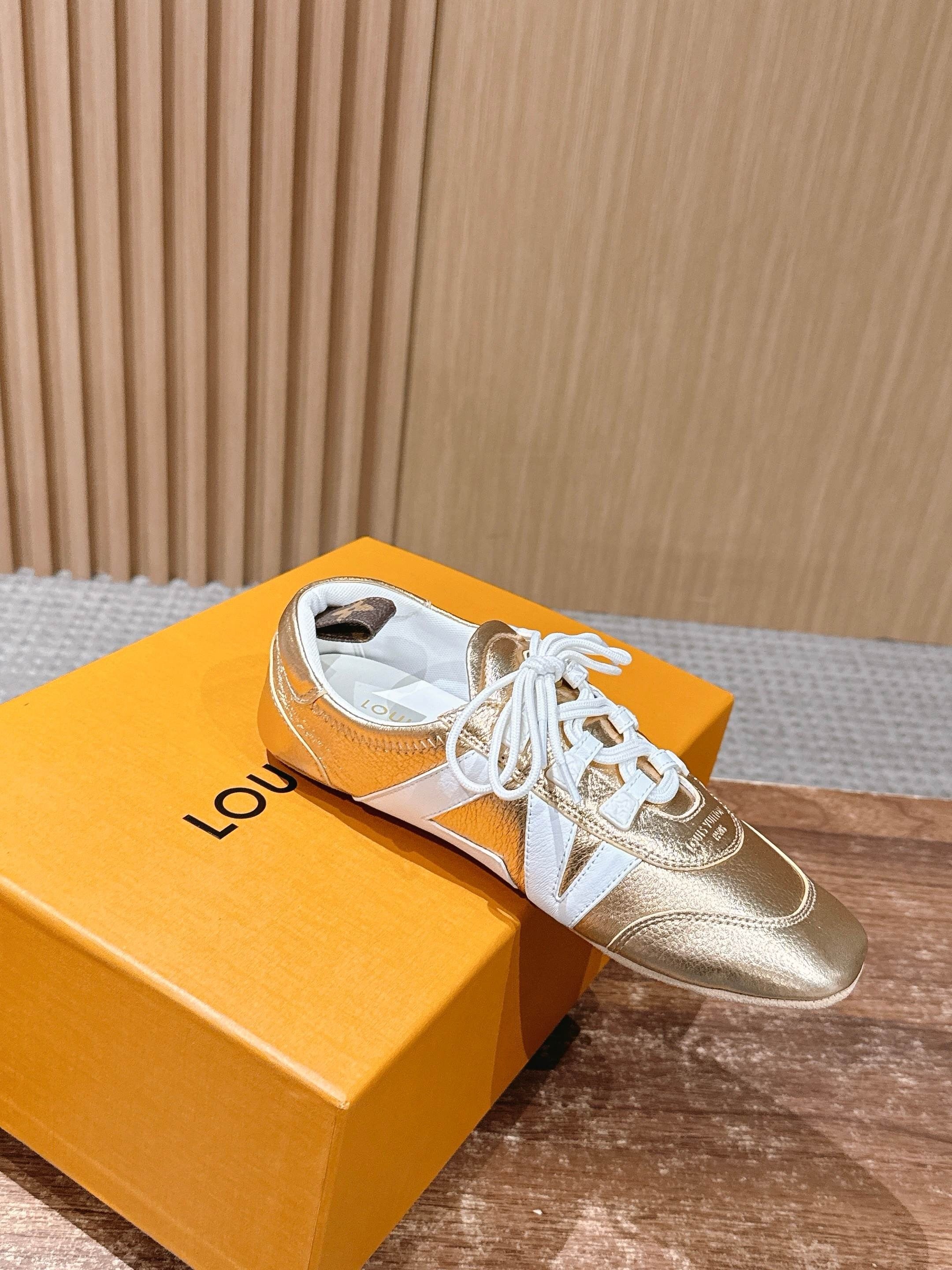 Golden white and Silver white Shoes