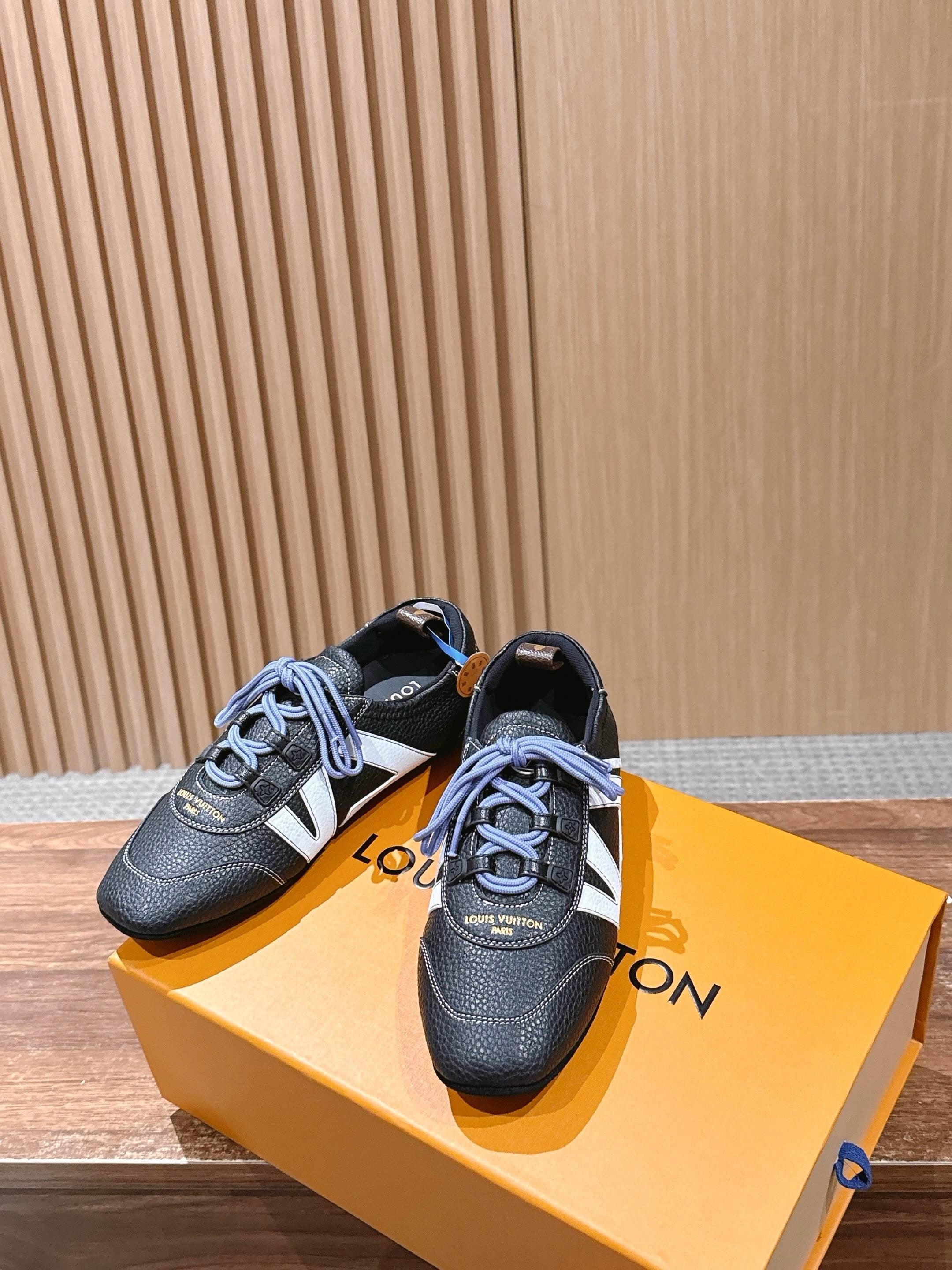 Black white and Brown white Shoes