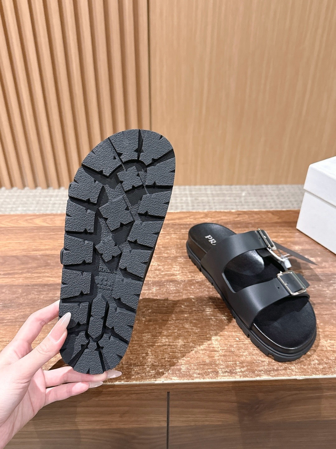 Black, Brown, Off-white and White Shoes