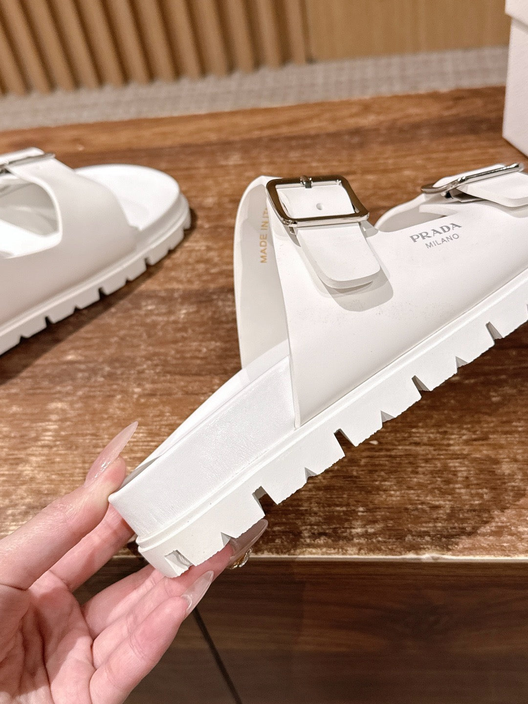Black, Brown, Off-white and White Shoes