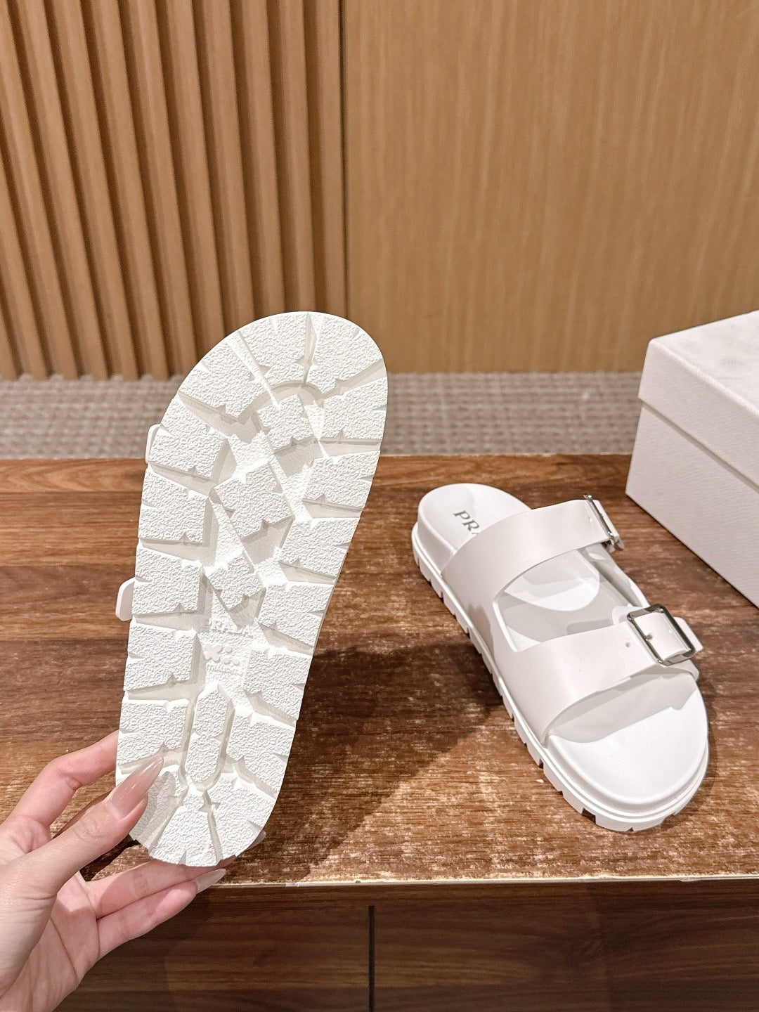 Black, Brown, Off-white and White Shoes
