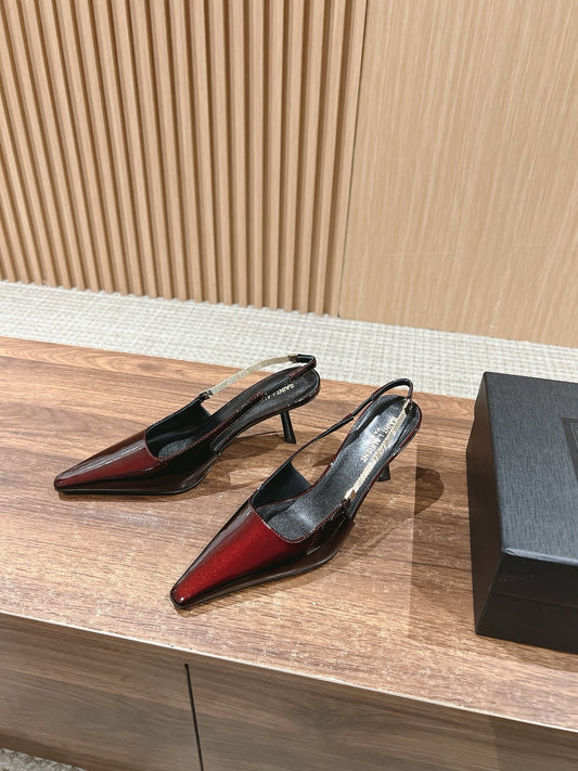 Red and Black Shoes