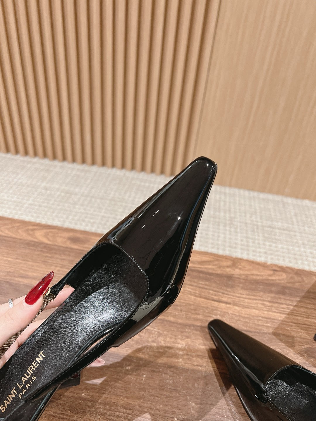 Red and Black Shoes
