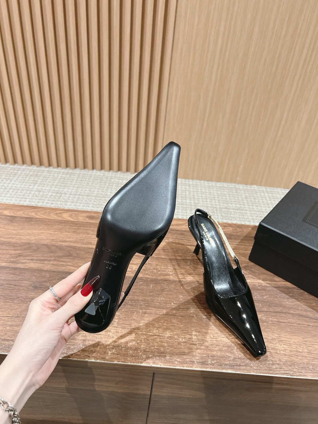 Red and Black Shoes