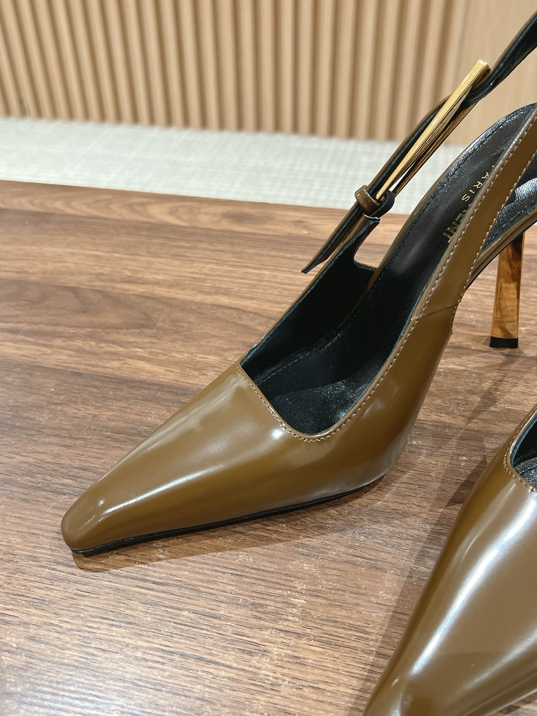 Wine Red, Black and Brown Shoes