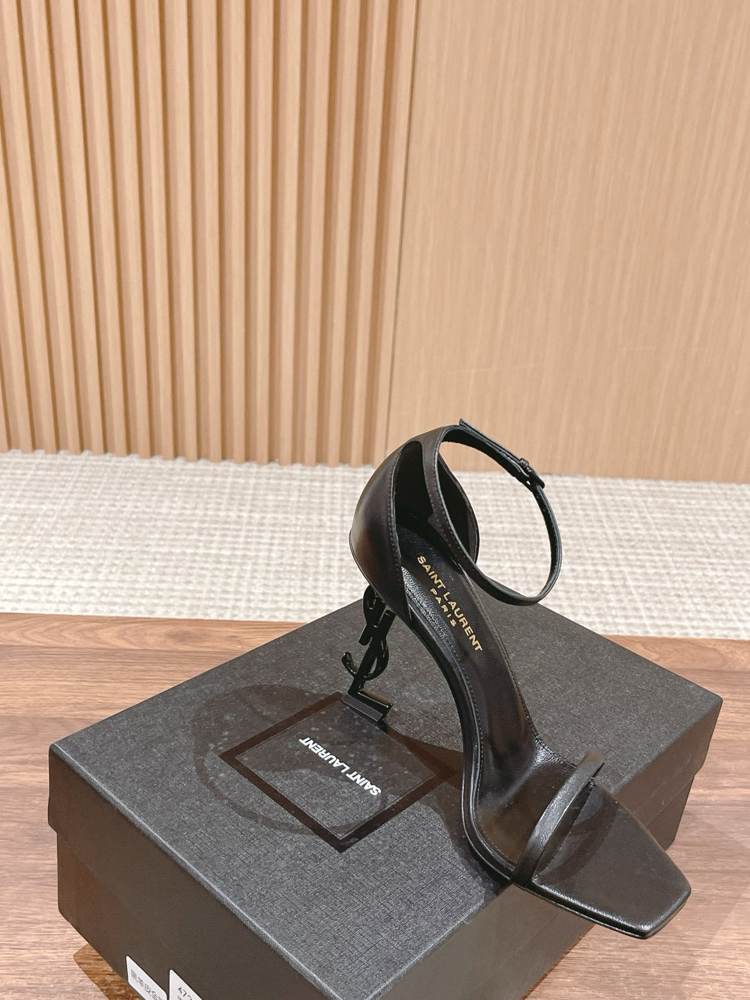 Glossy Black and Matte Black Shoes