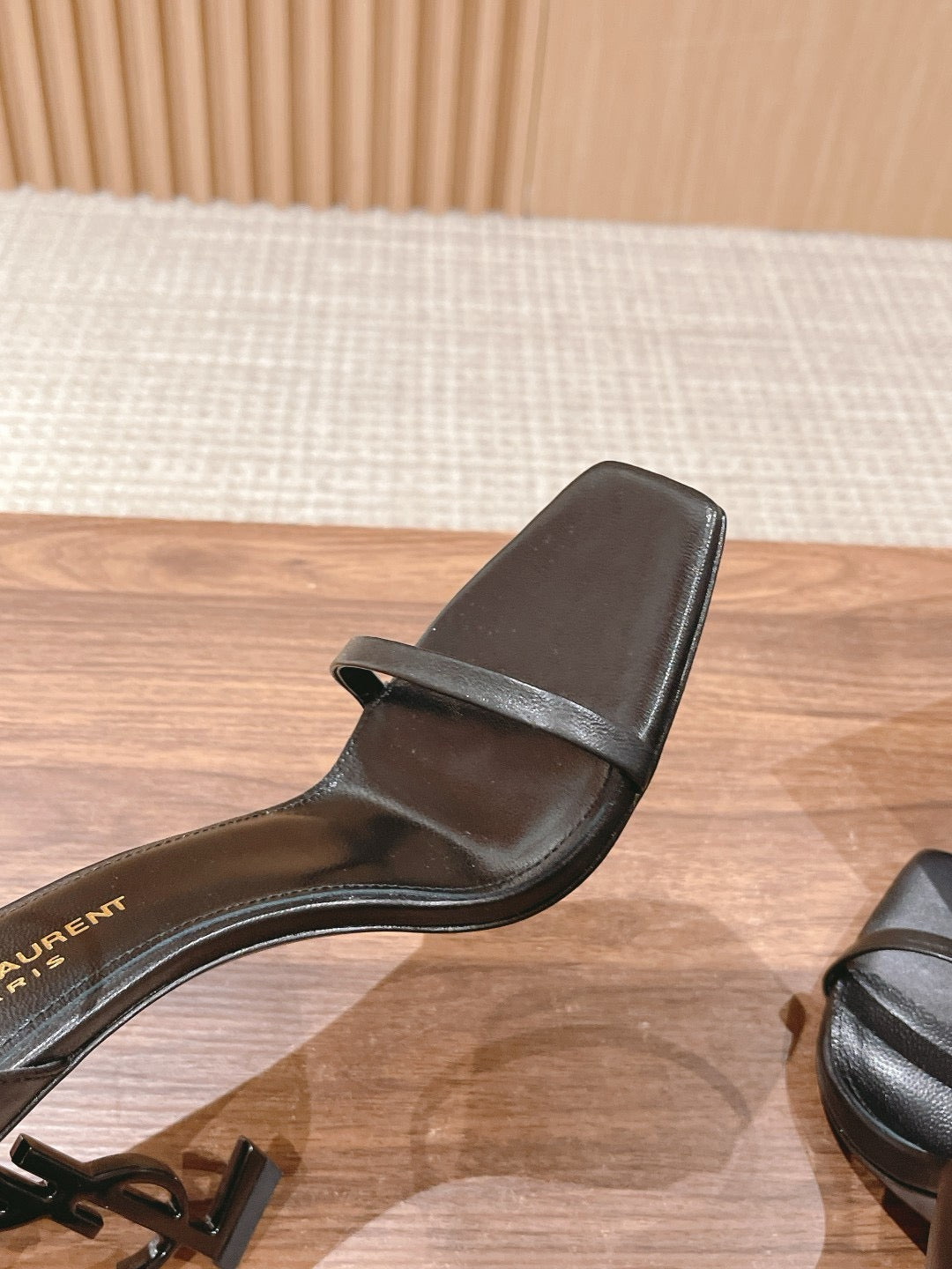 Glossy Black and Matte Black Shoes