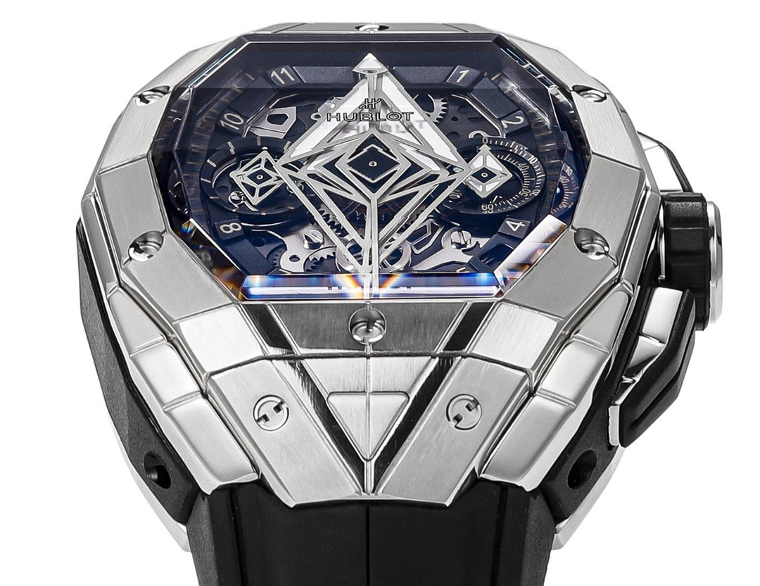 Black silver, Black and Black gold Watch