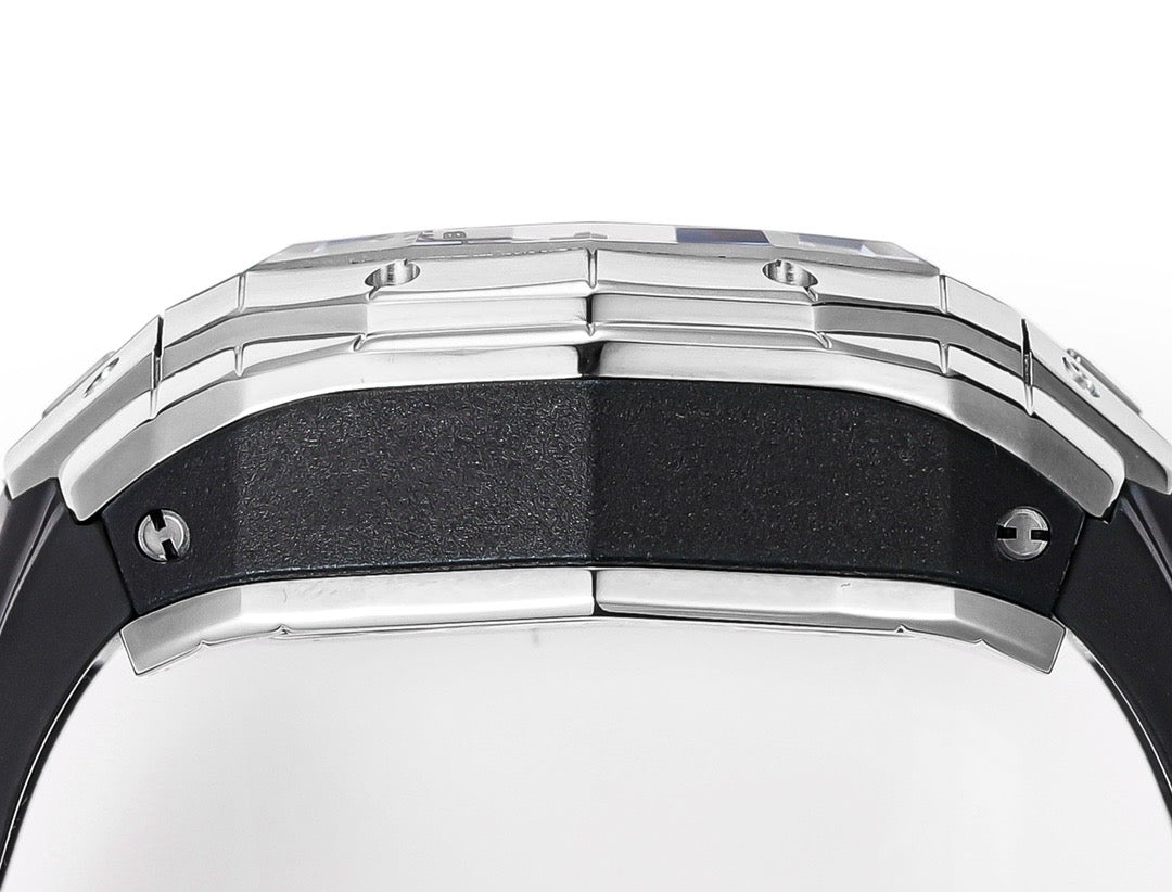 Black silver, Black and Black gold Watch