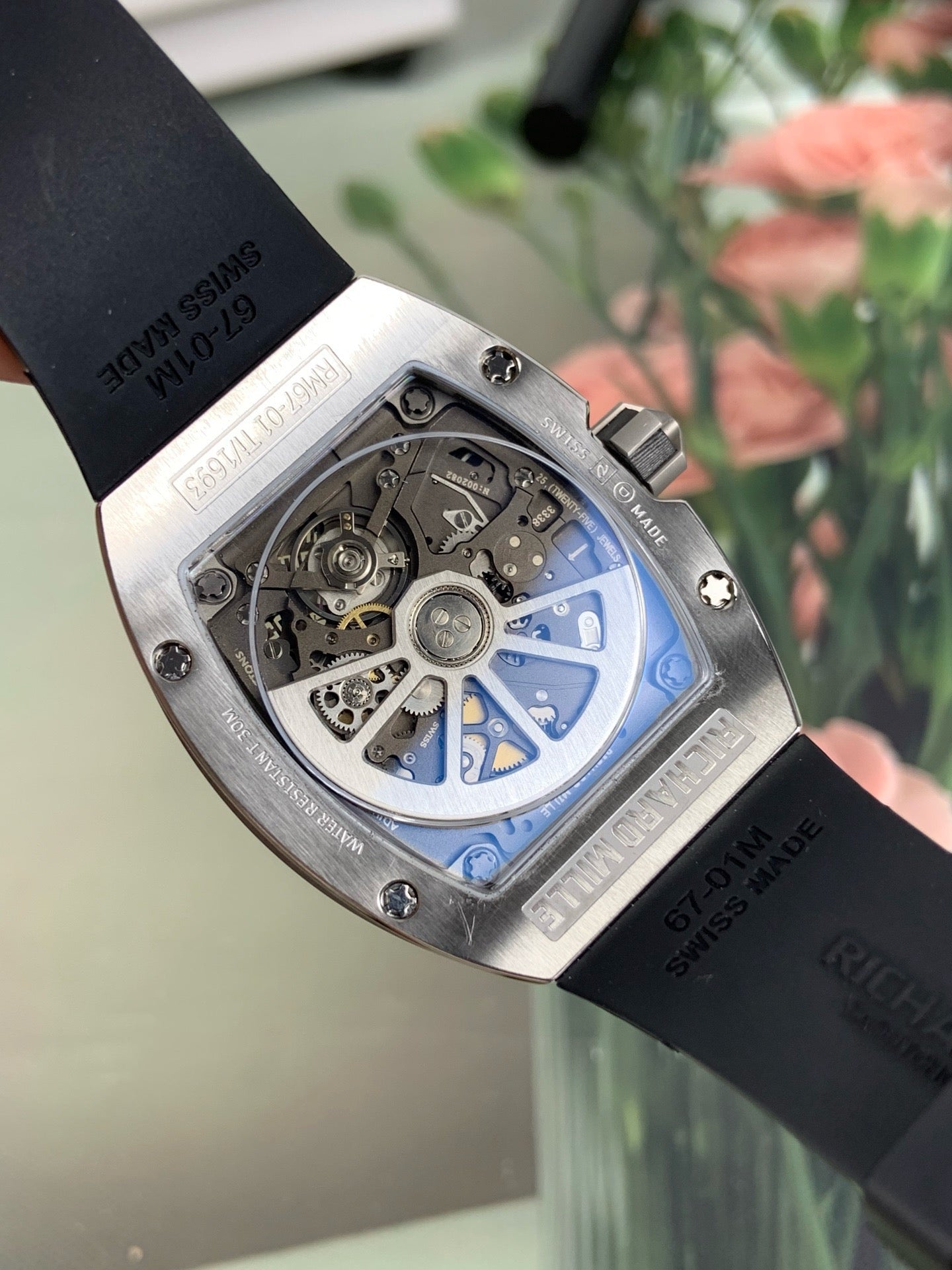 Black silver Watch