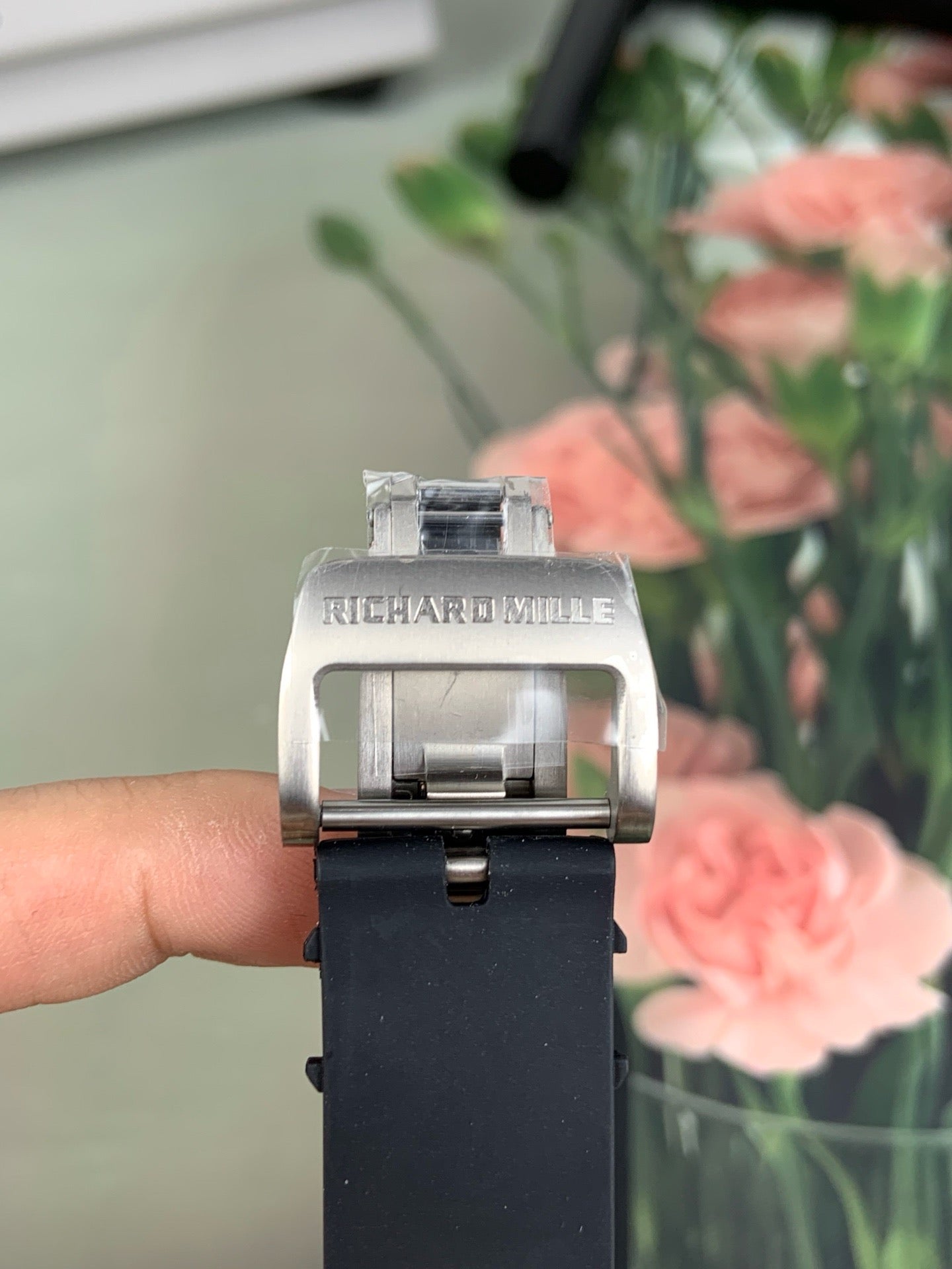 Black silver Watch