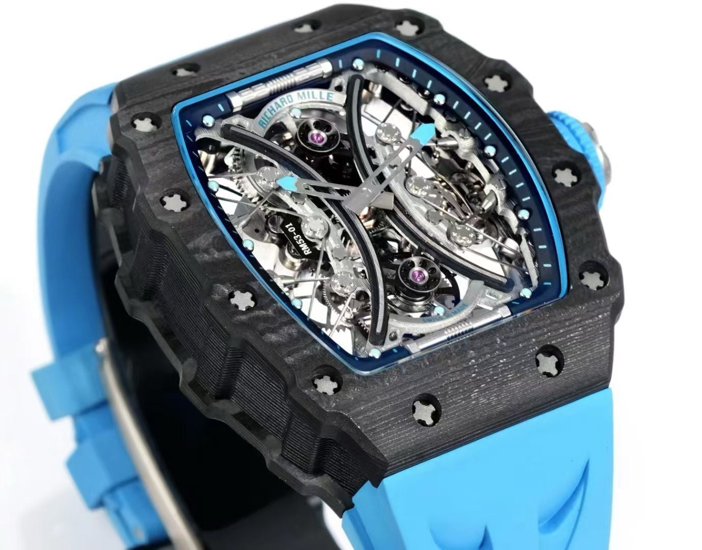 Blue black and Blue white Watch
