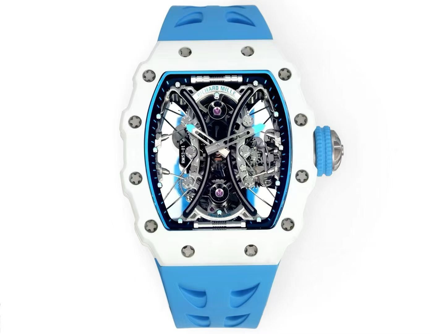 Blue black and Blue white Watch