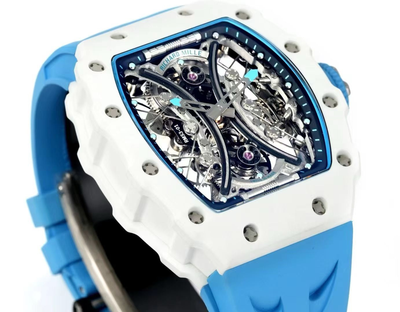 Blue black and Blue white Watch