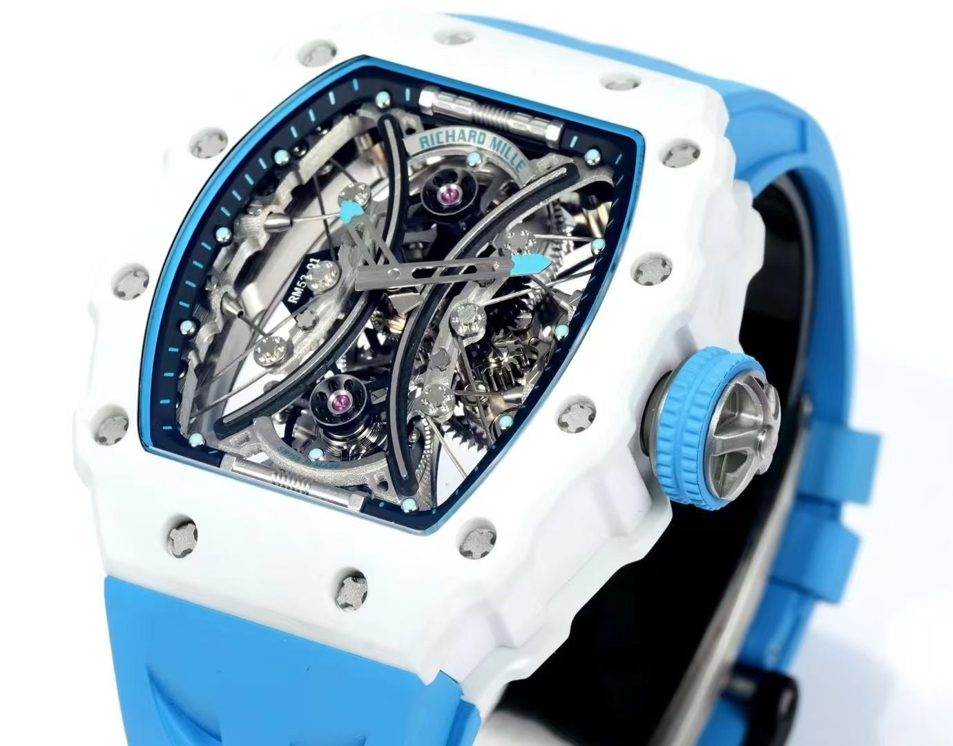 Blue black and Blue white Watch