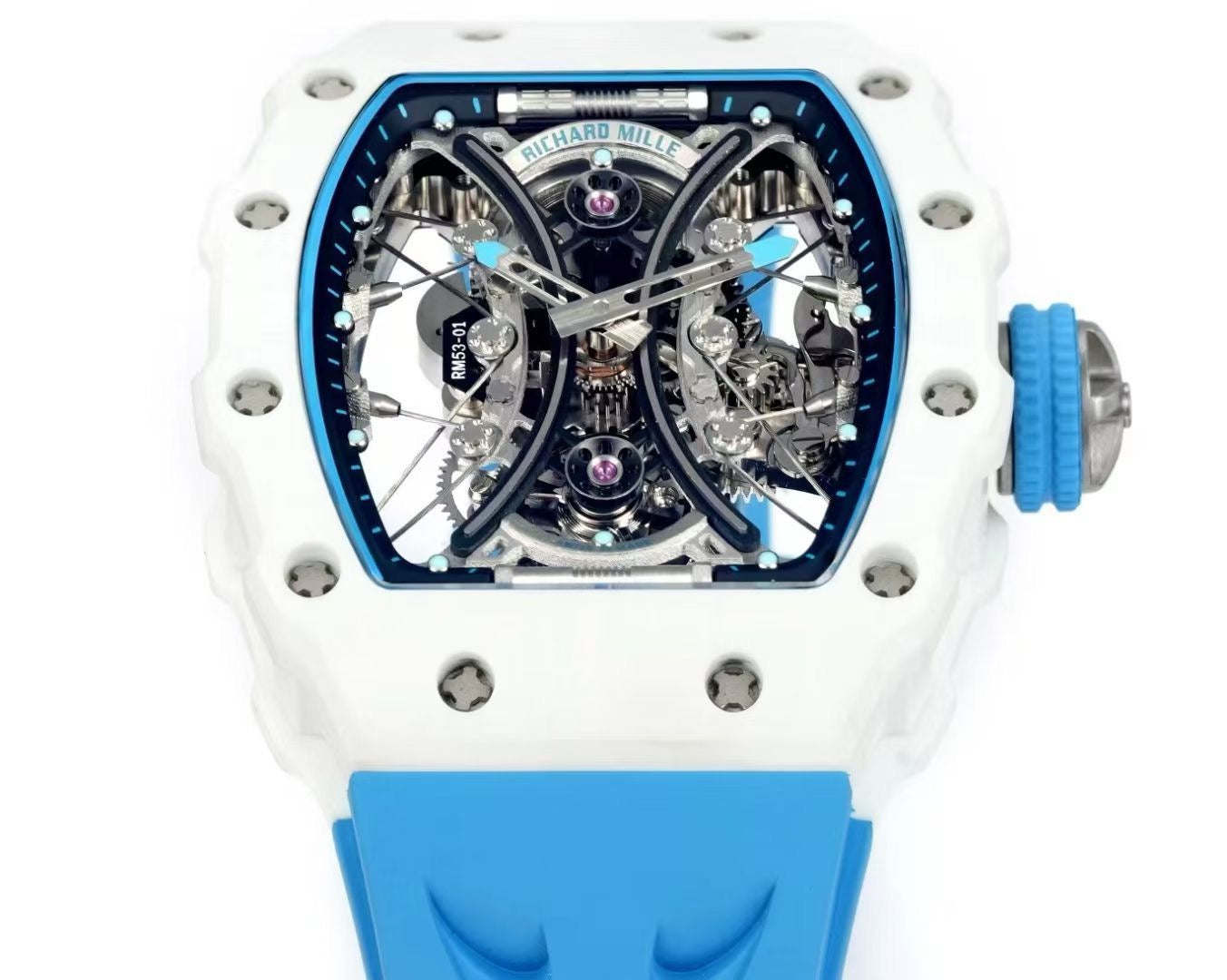 Blue black and Blue white Watch