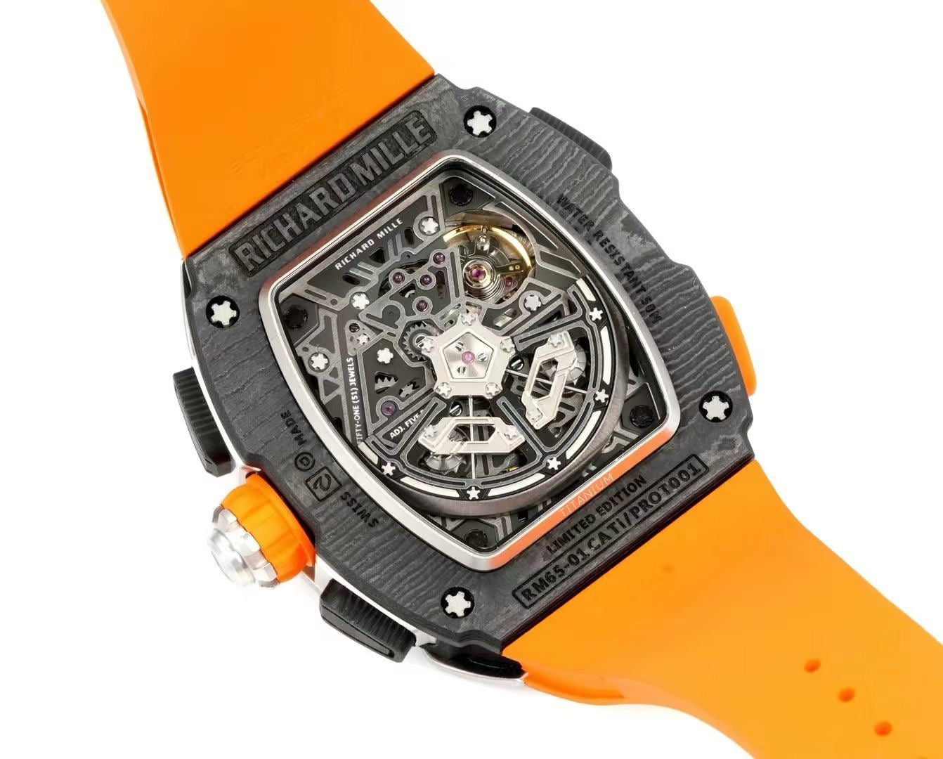 Black orange, Black and Black blue Watch