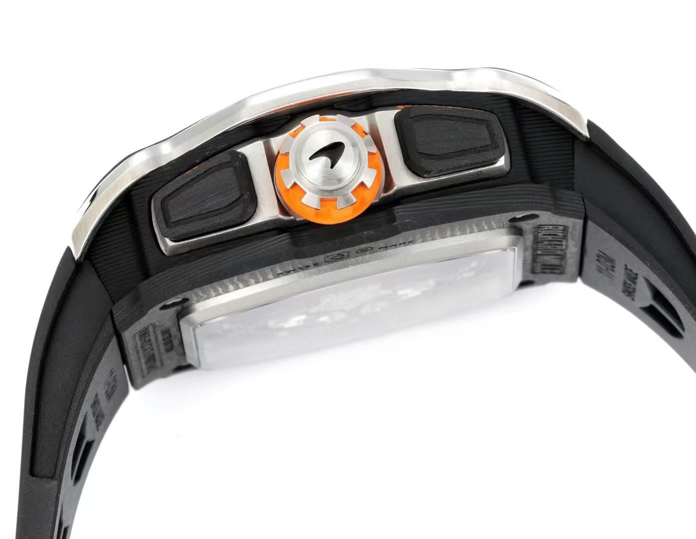 Black orange, Black and Black blue Watch