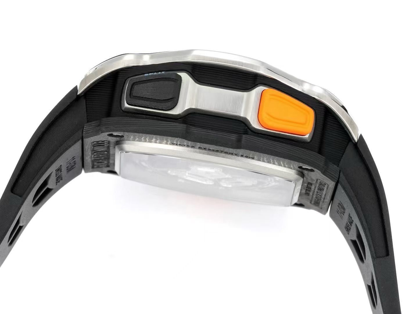 Black orange, Black and Black blue Watch
