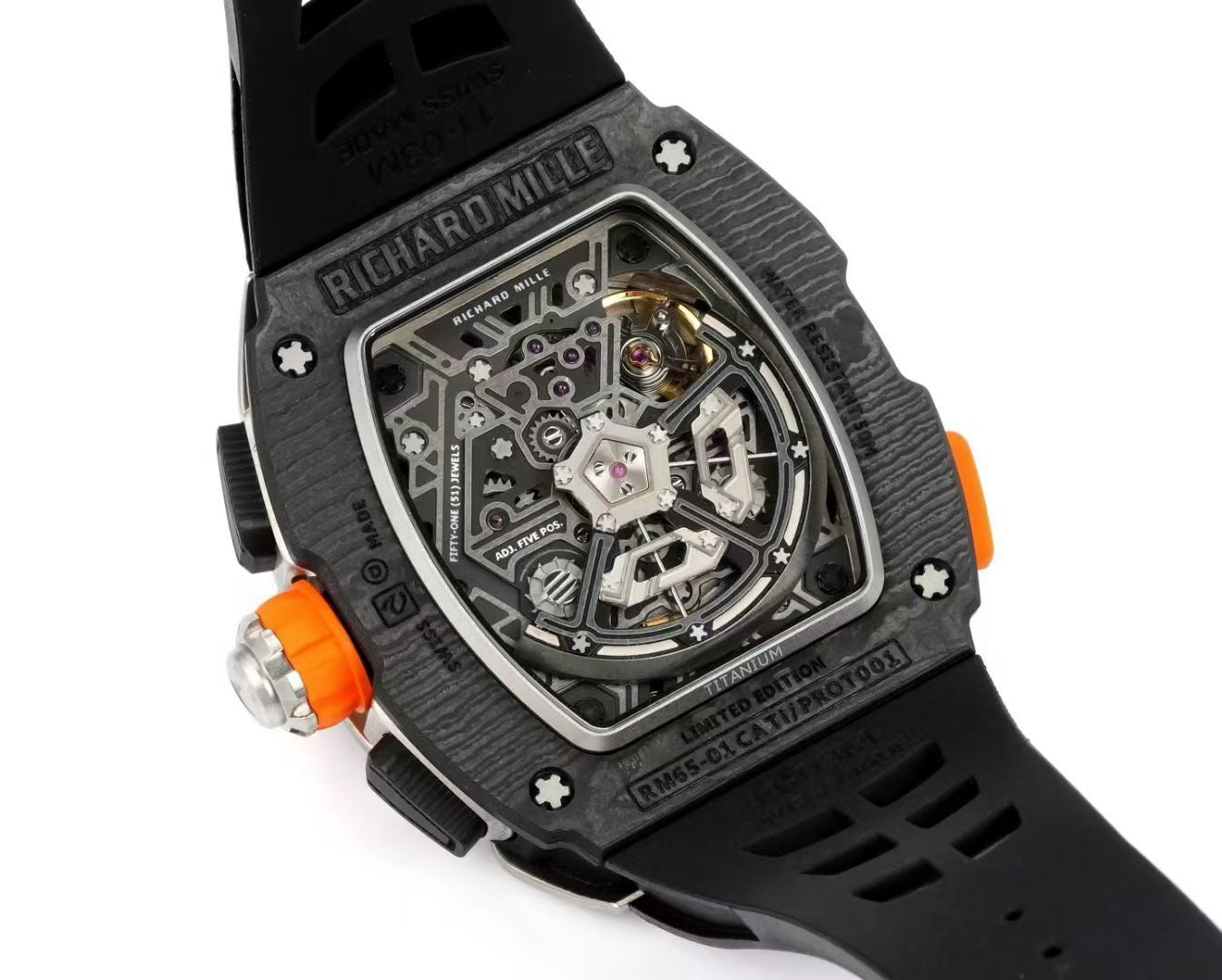 Black orange, Black and Black blue Watch