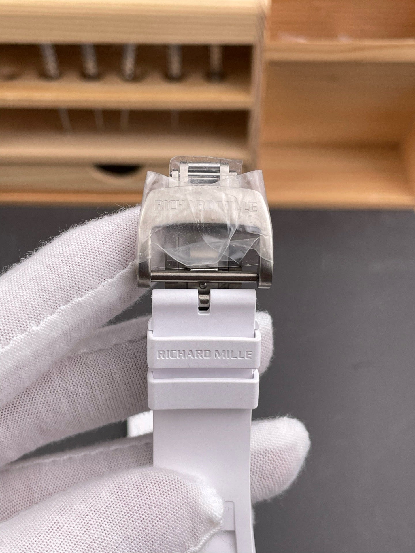 White black and White Watch