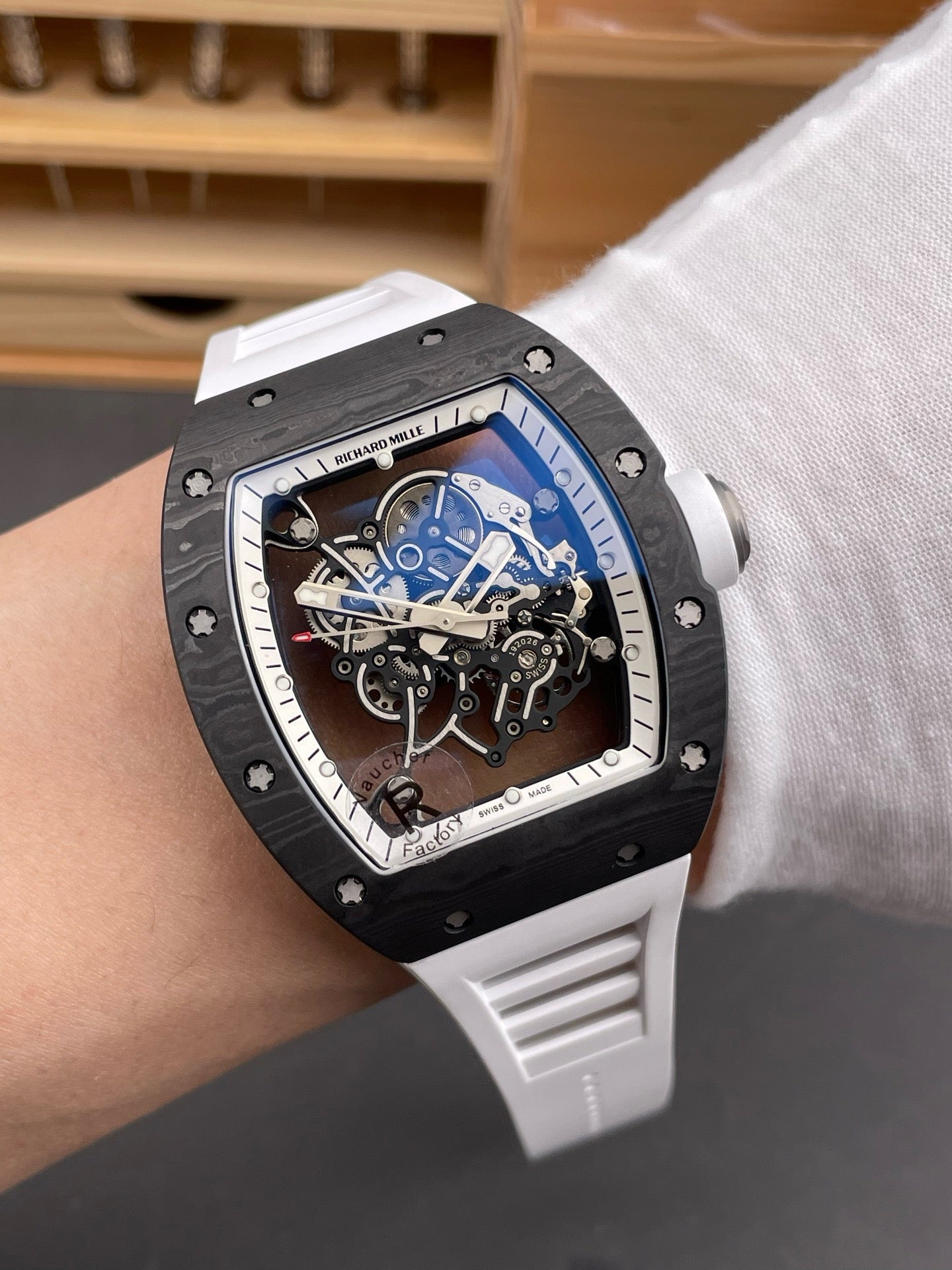 White black and White Watch