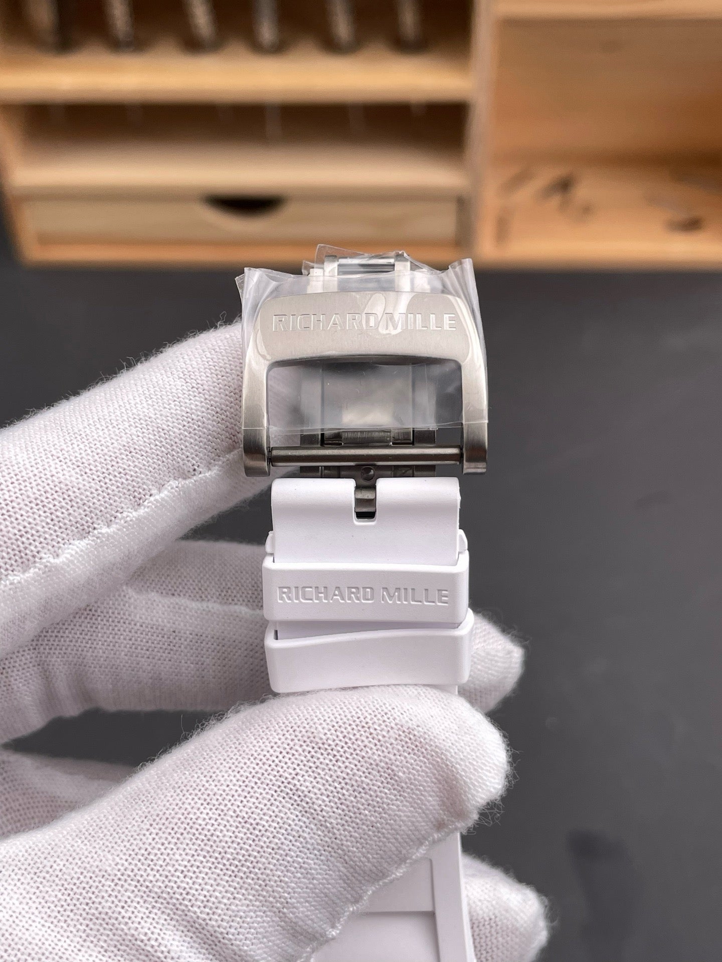 White black and White Watch