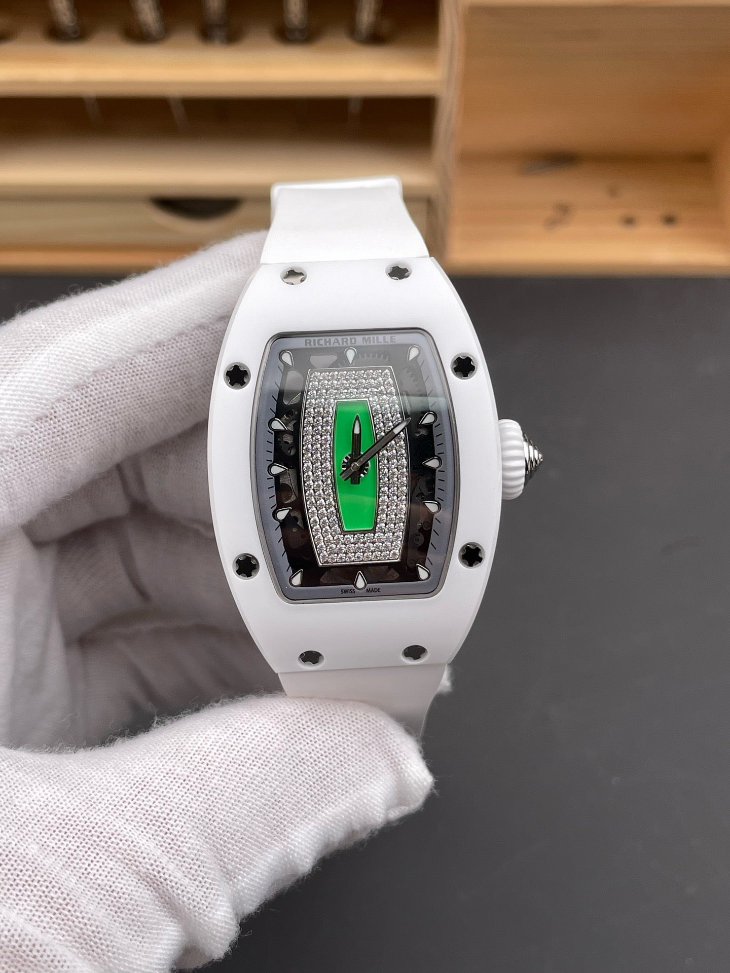 Multi-color white Watch