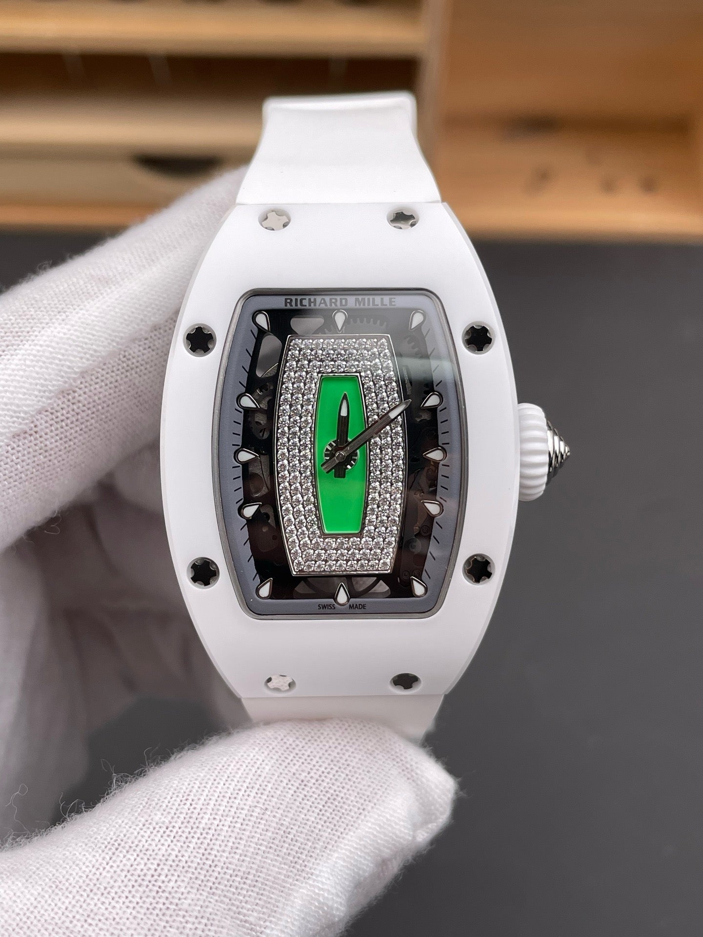 Multi-color white Watch