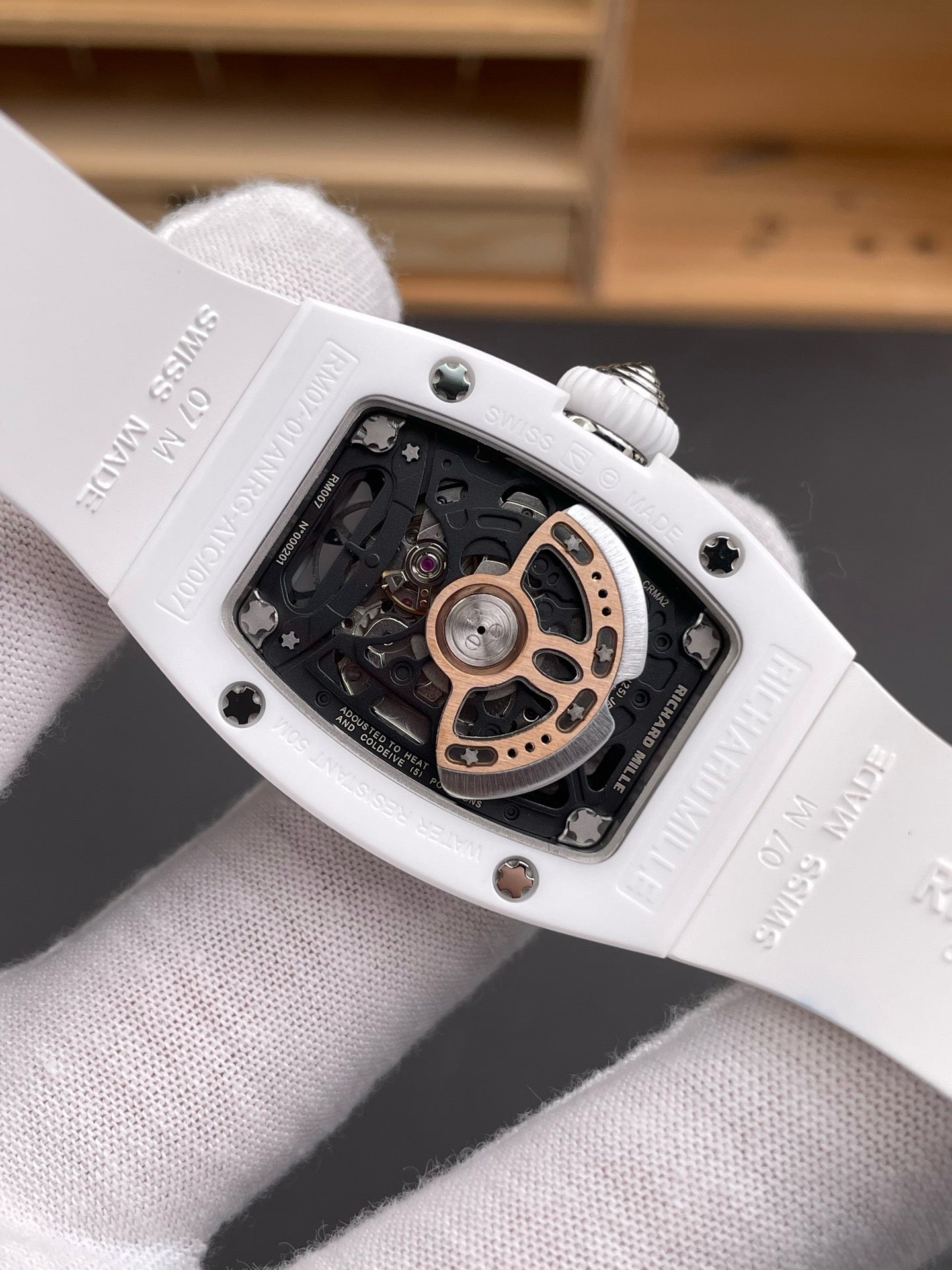 Multi-color white Watch