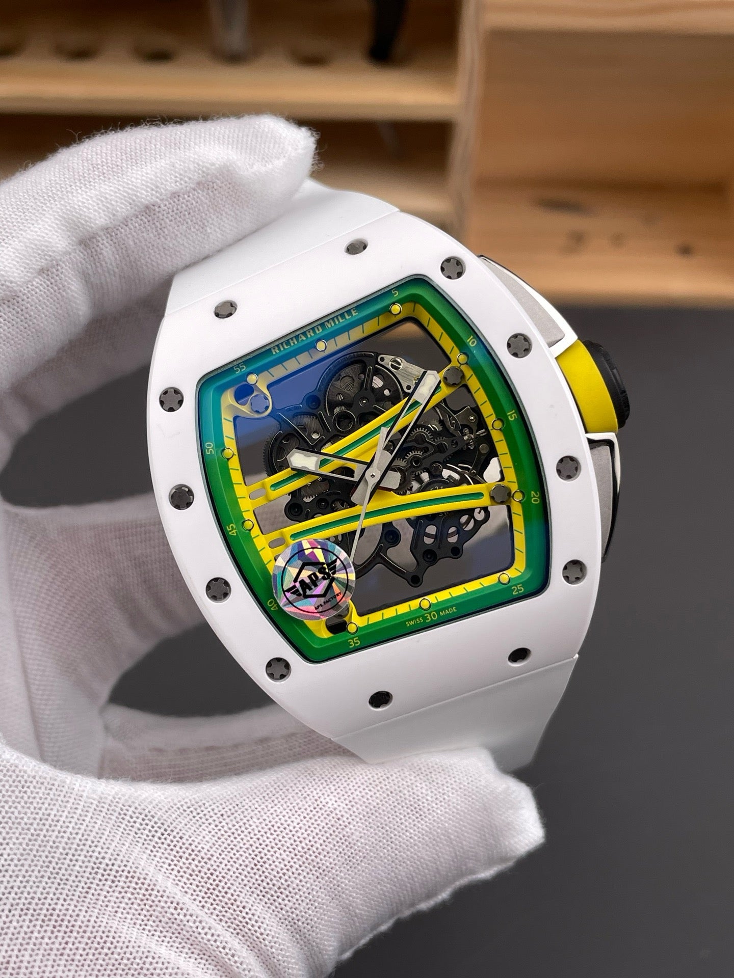 Multi-color white Watch