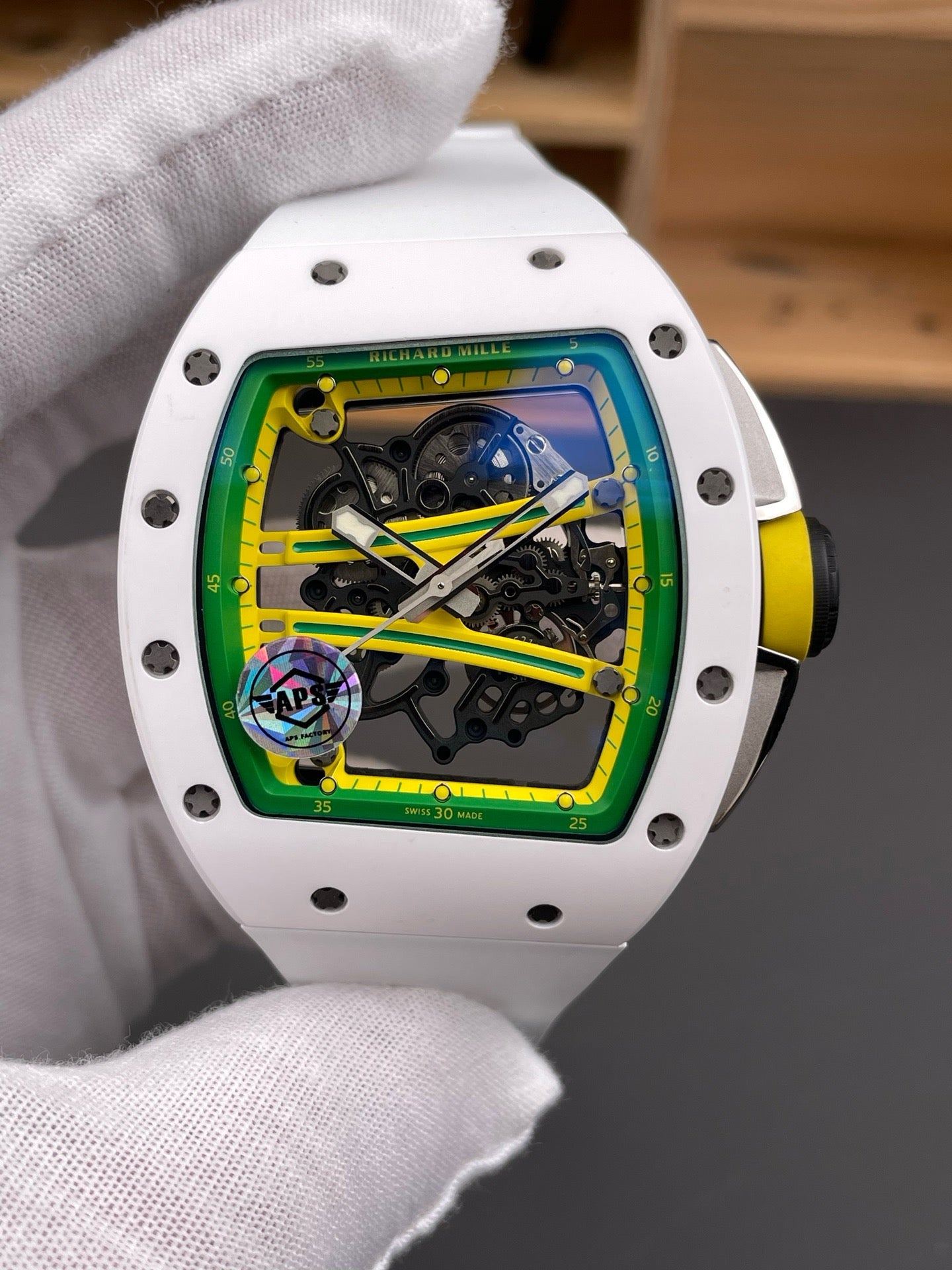 Multi-color white Watch