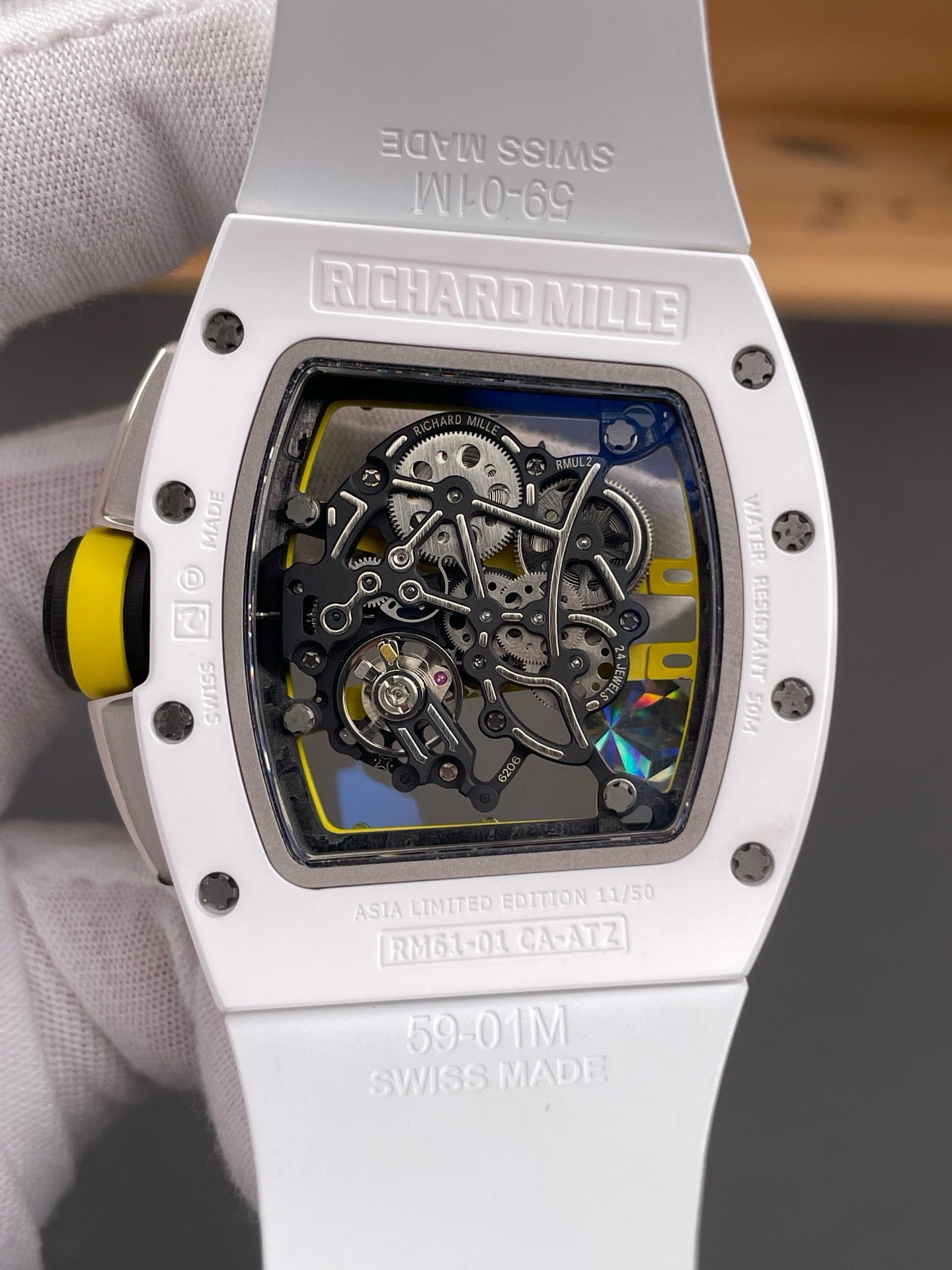 Multi-color white Watch