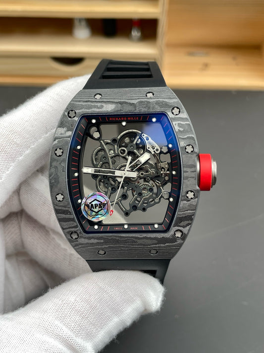 Black dark grey Watch - FashionHype.xyz