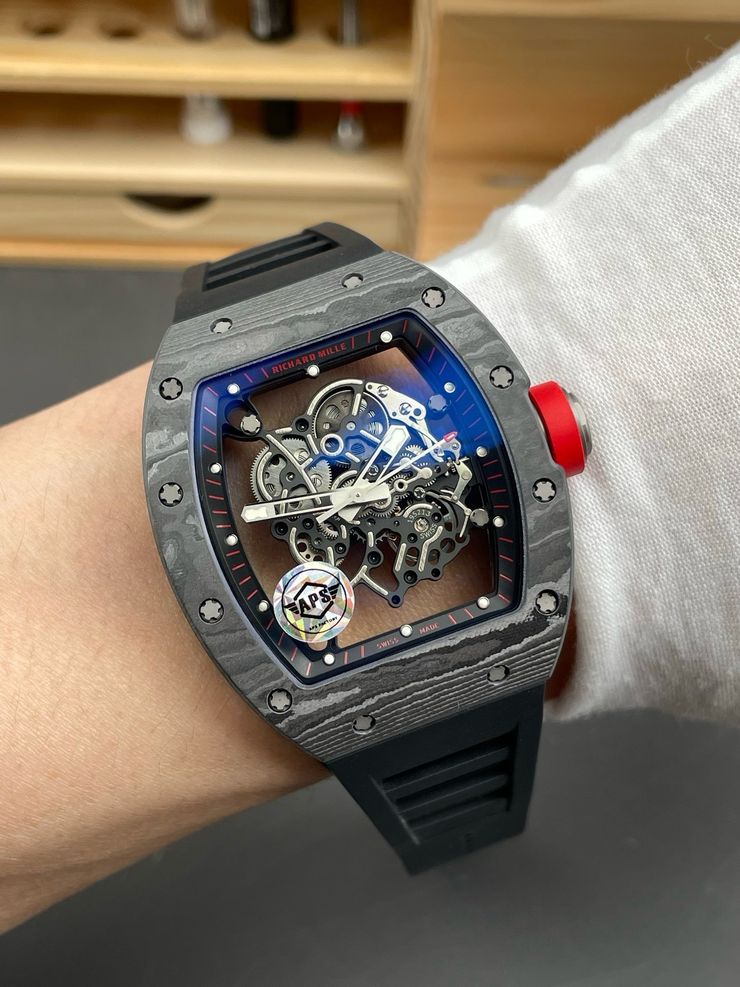 Black dark grey Watch - FashionHype.xyz