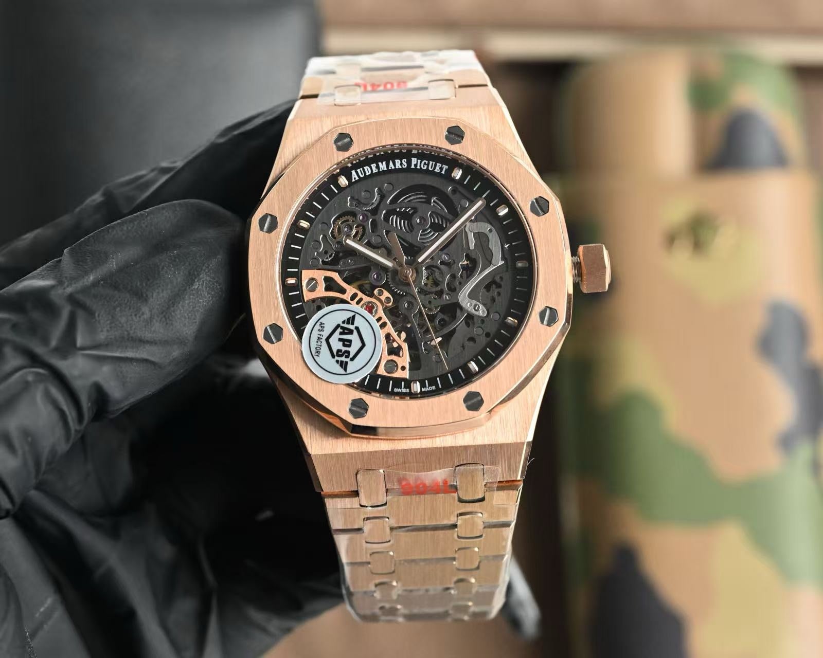 Golden, Silver and Black Watch